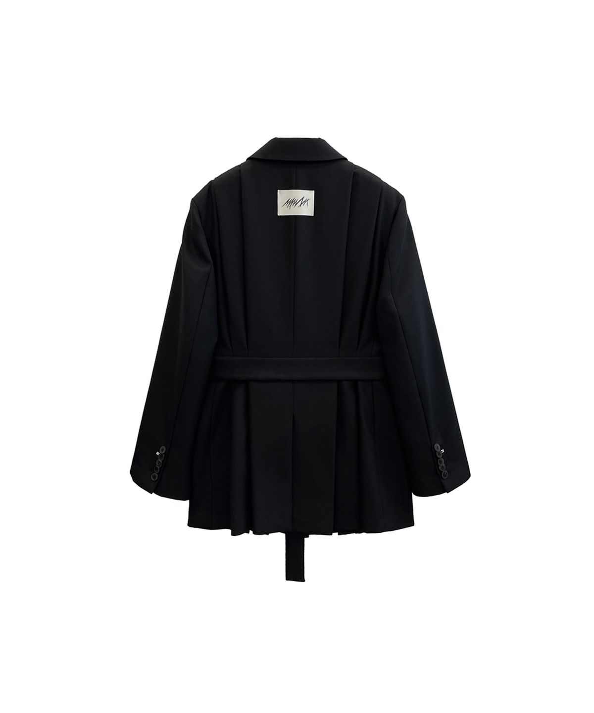 므아므(MMAM) Side pleated strap blazer