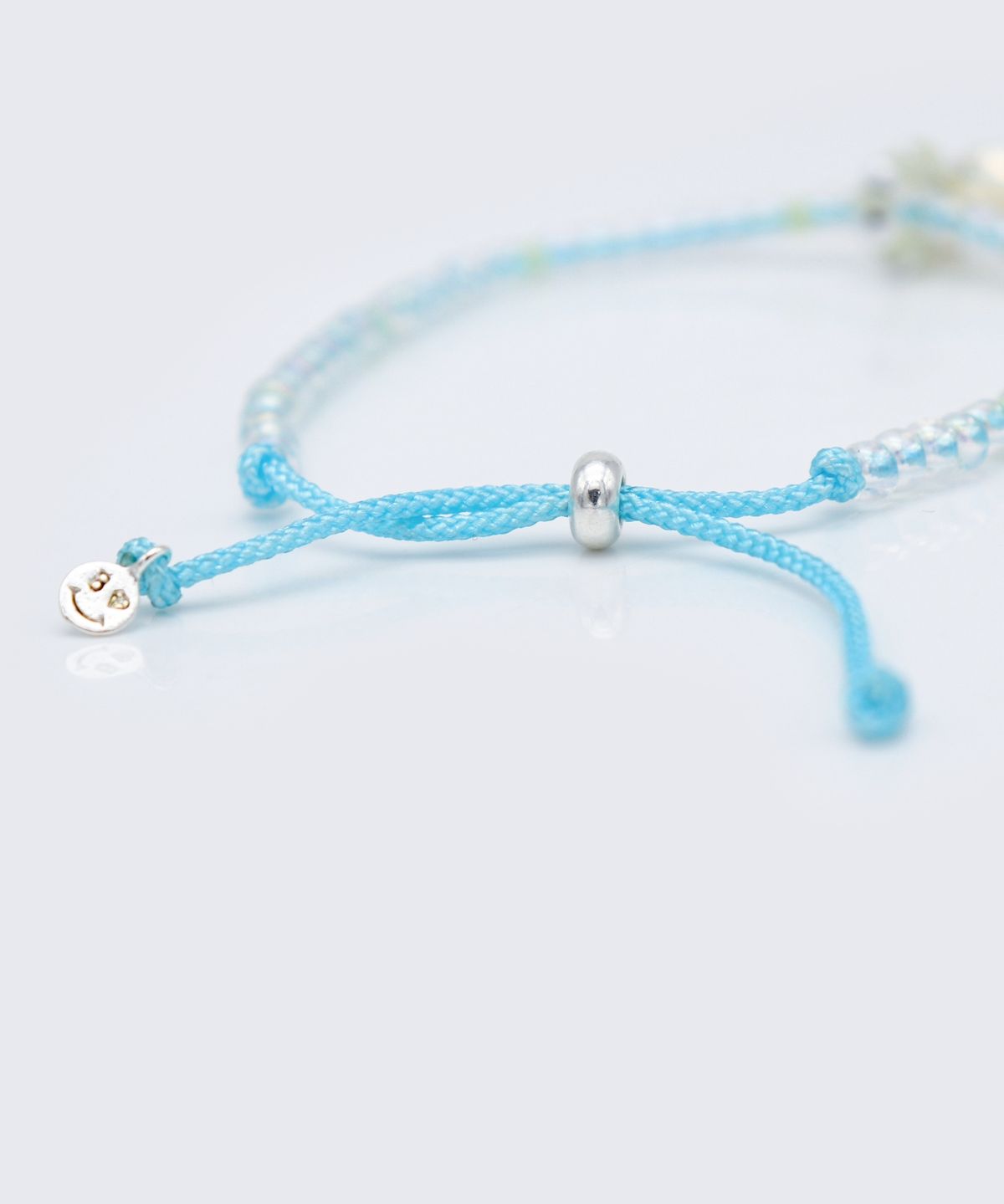 봉보(BONBEAU) Swarovski square stone color beads Bracelet 스와로브스키 스퀘어 스톤 컬러 비즈 매듭 팔찌