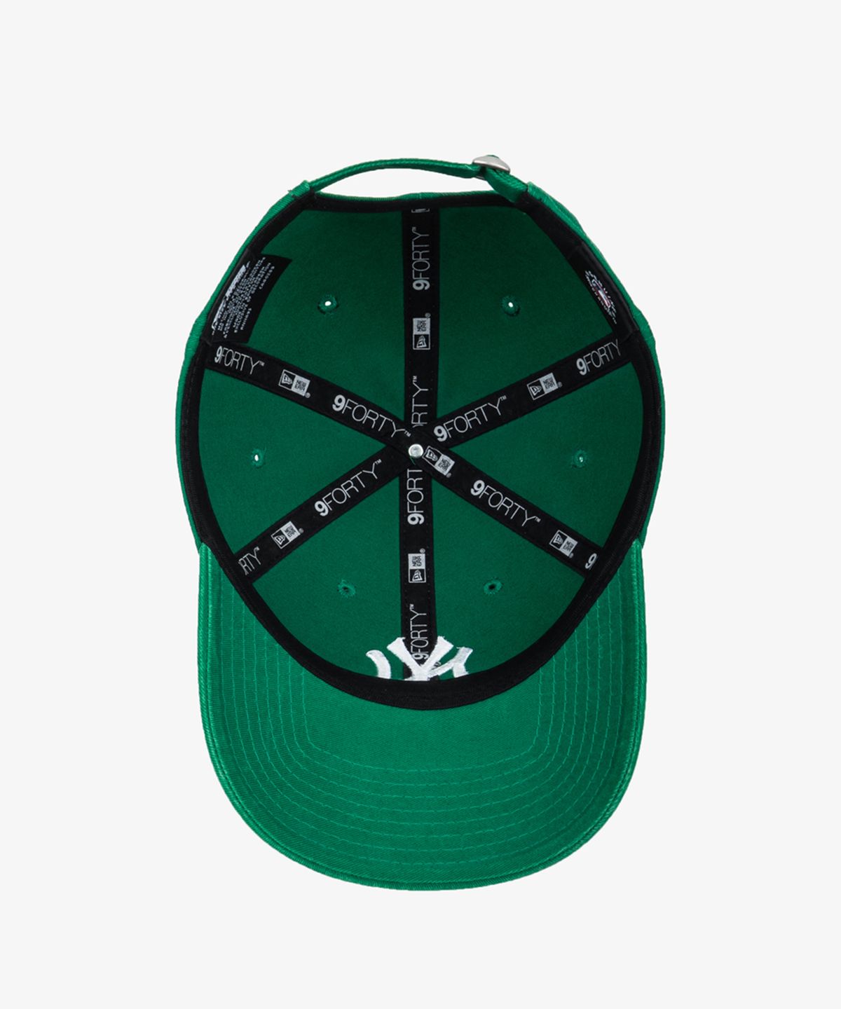 뉴에라(NEW ERA) MLB 워시드 베이직 뉴욕 양키스 언스트럭쳐 볼캡 켈리 그린