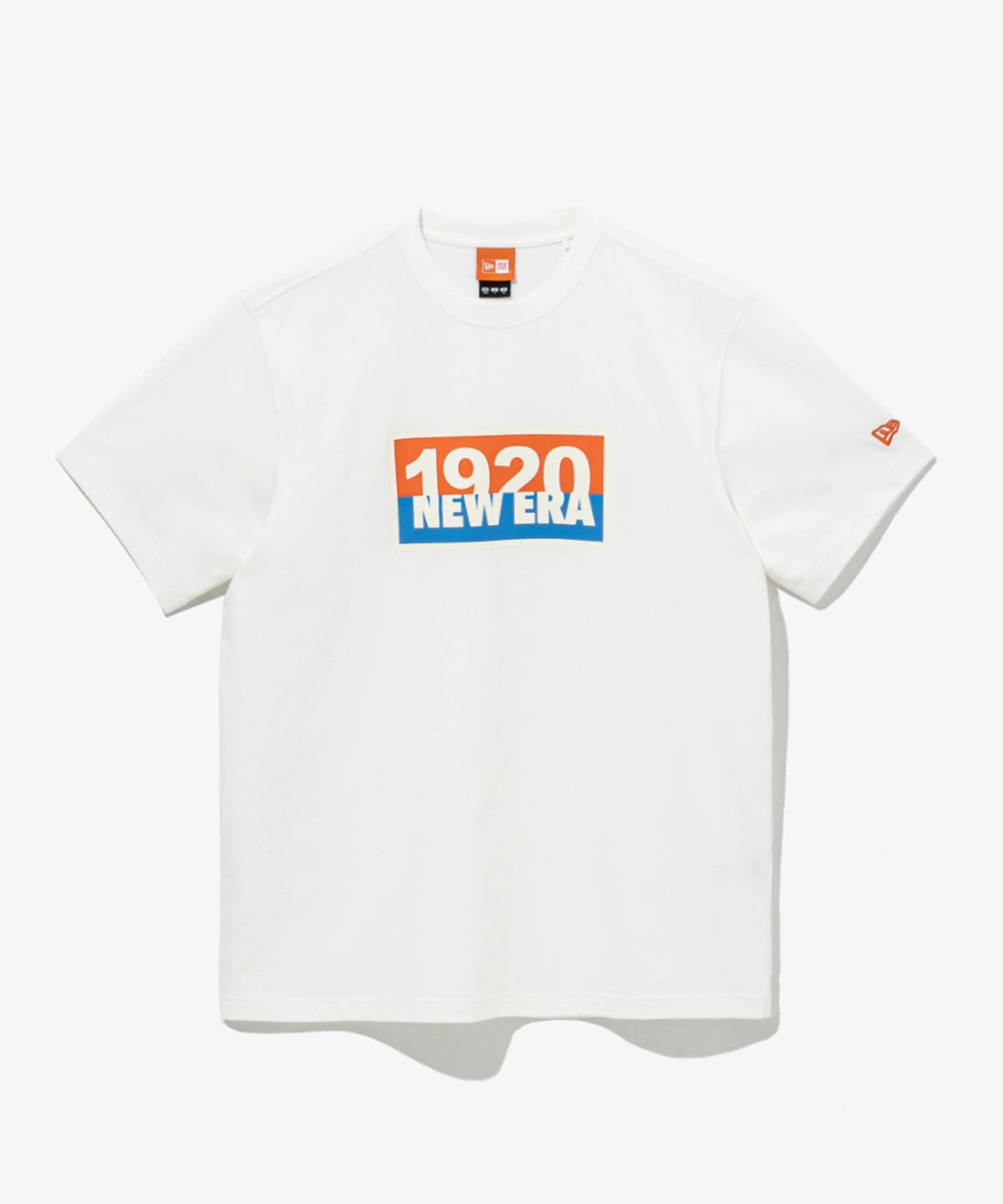 뉴에라(NEW ERA) 오리지네이터스 1920 사인 보드 티셔츠 오프 화이트