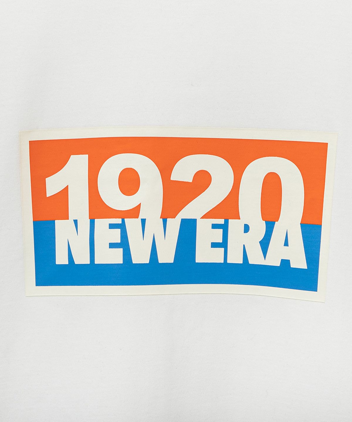 뉴에라(NEW ERA) 오리지네이터스 1920 사인 보드 티셔츠 오프 화이트