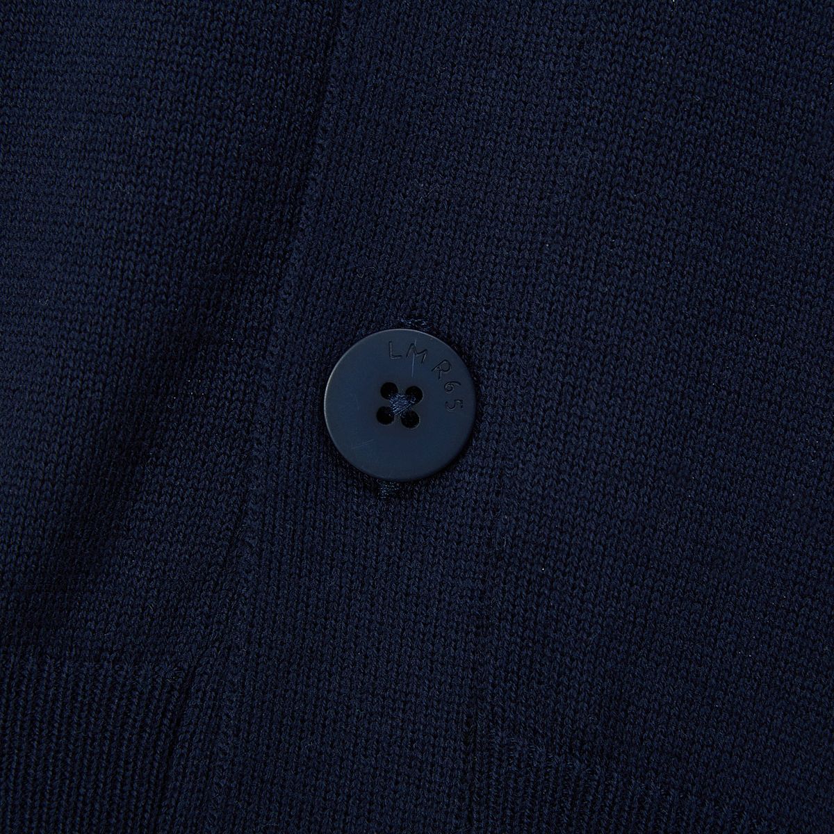 엘엠알(LMR) COTTON BASIC CARDIGAN NAVY