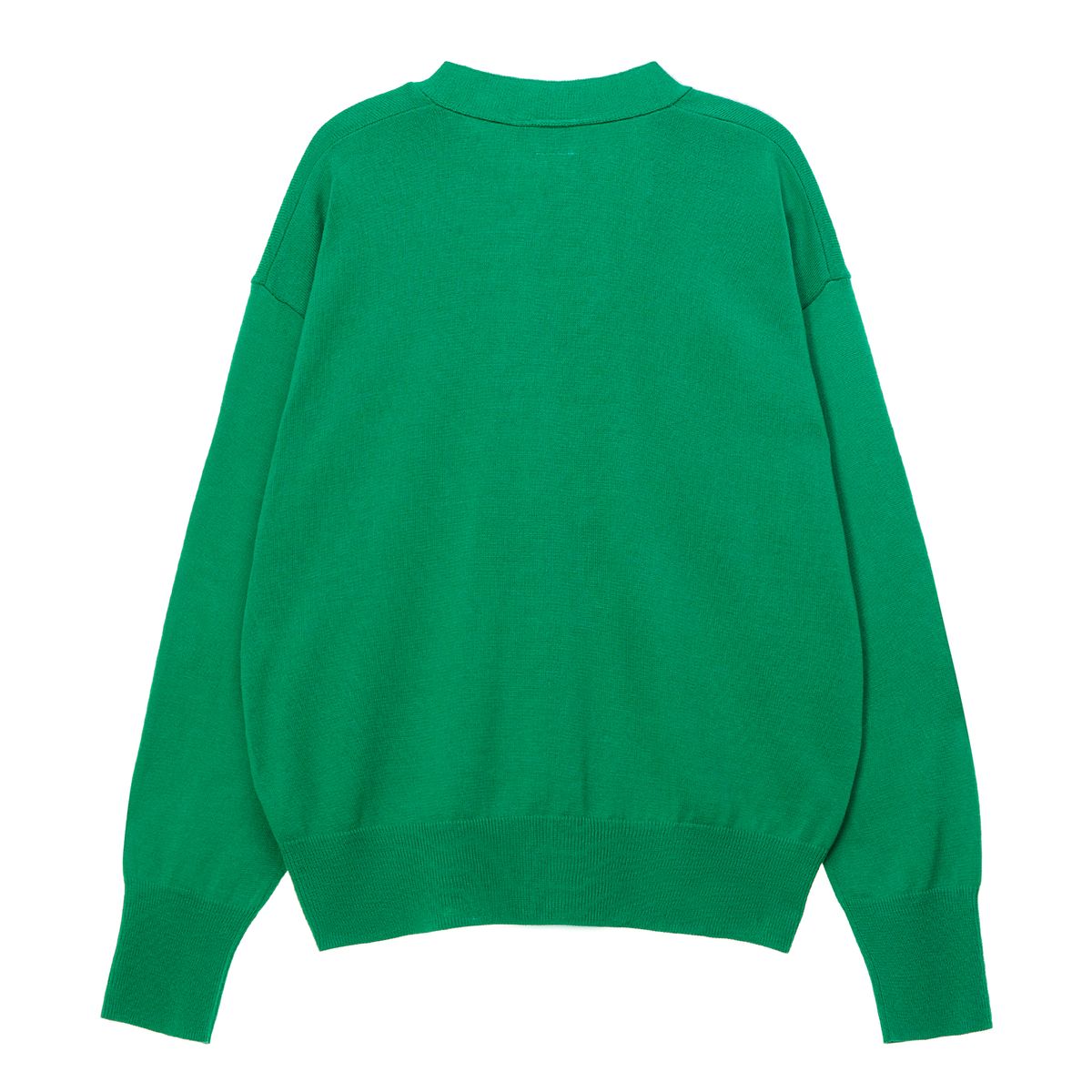 엘엠알(LMR) COTTON BASIC CARDIGAN GREEN
