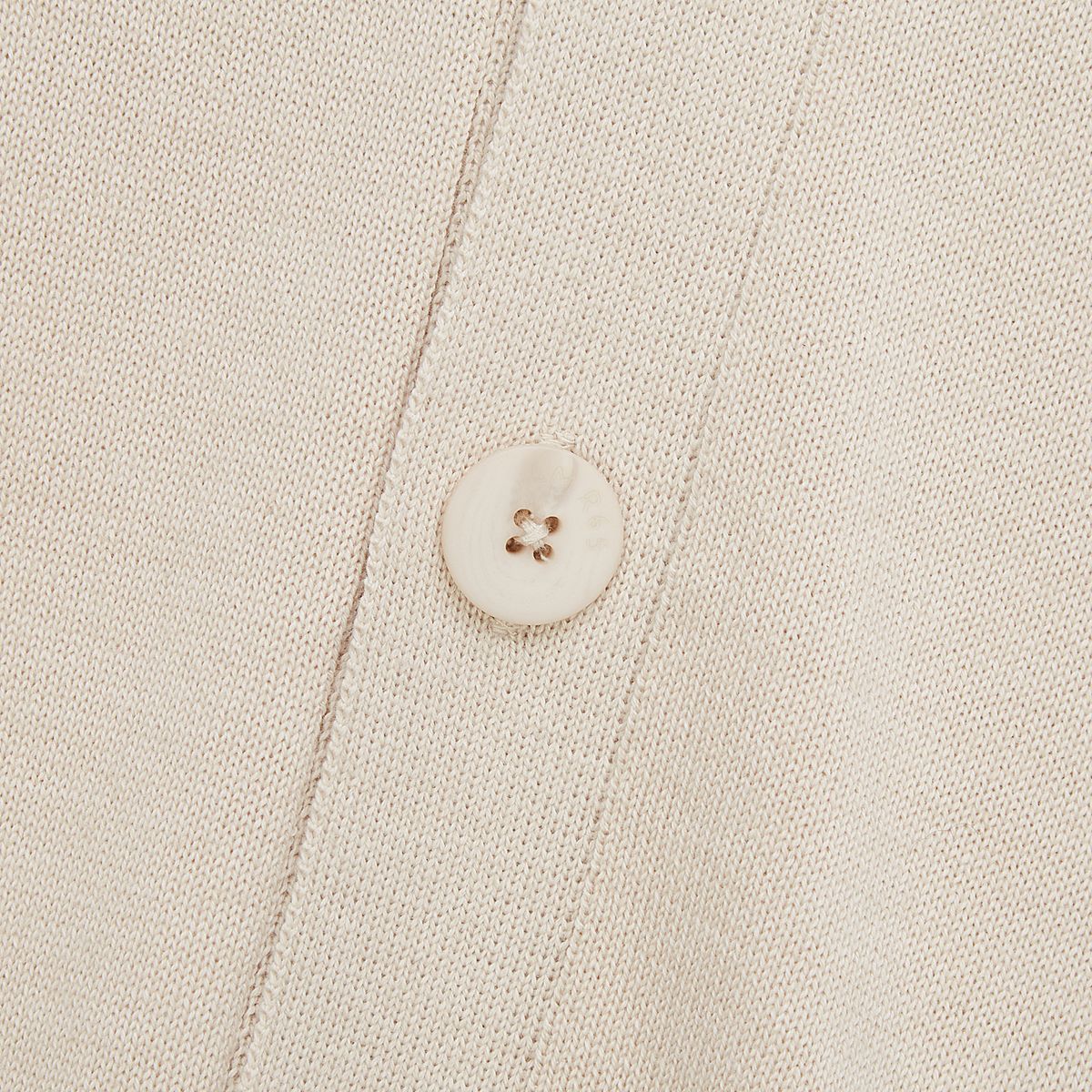 엘엠알(LMR) COTTON BASIC CARDIGAN BEIGE