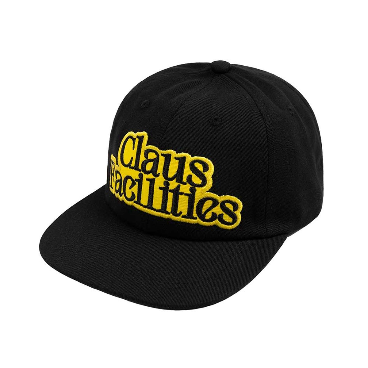 클로스랩(CLAUSLAB) C/F FLAT CAP BLACK