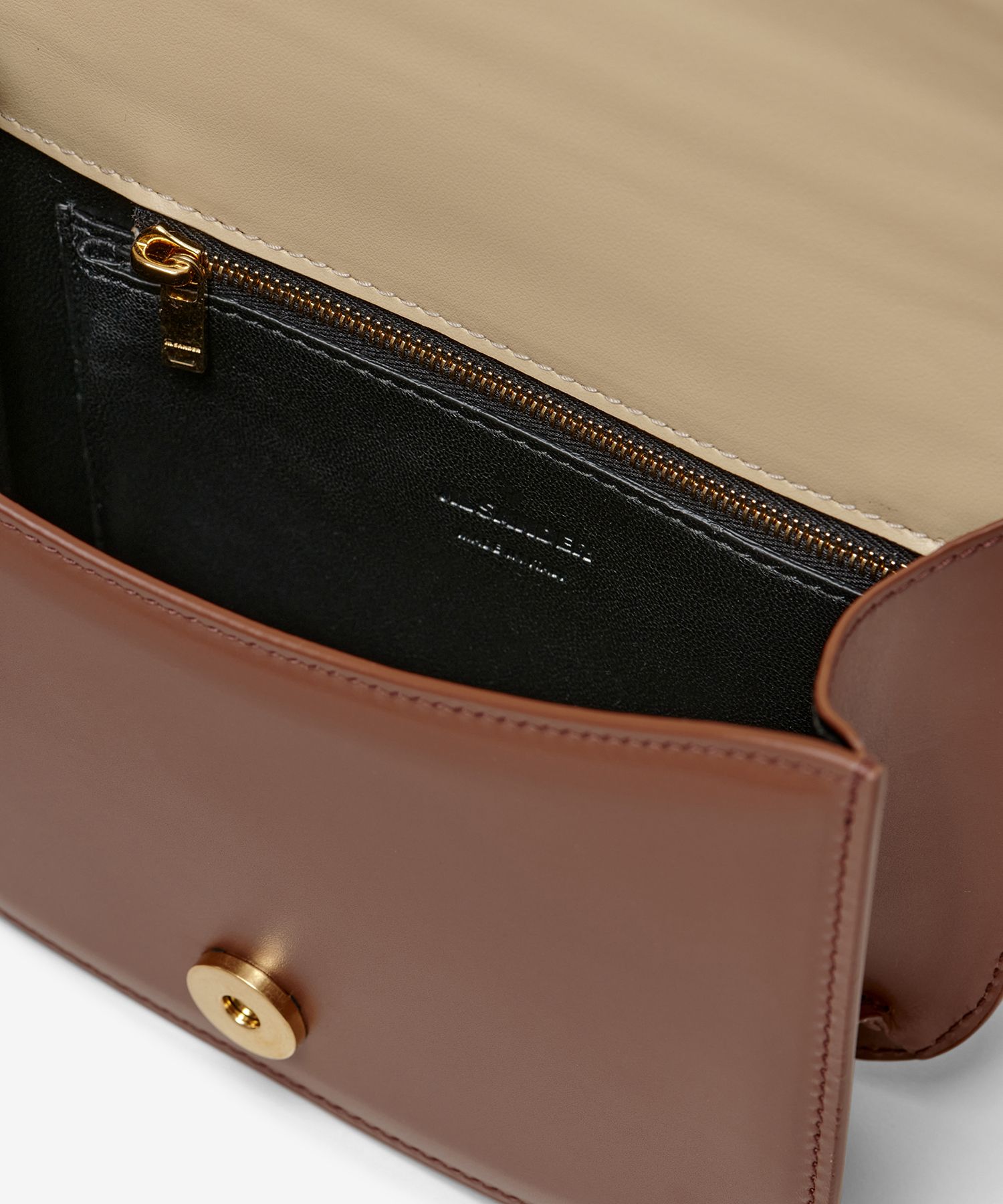 MUSINSA | JIL SANDER Halo Shoulder Bag - Rosewood