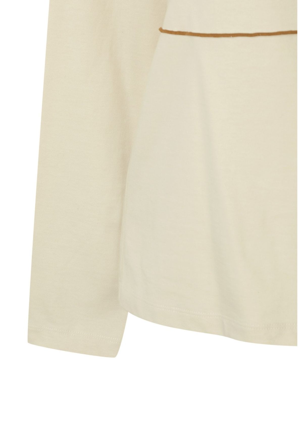 래코드(RECODE) [여성] Tied-up Detail T-shirts_RQTAS23534IVX