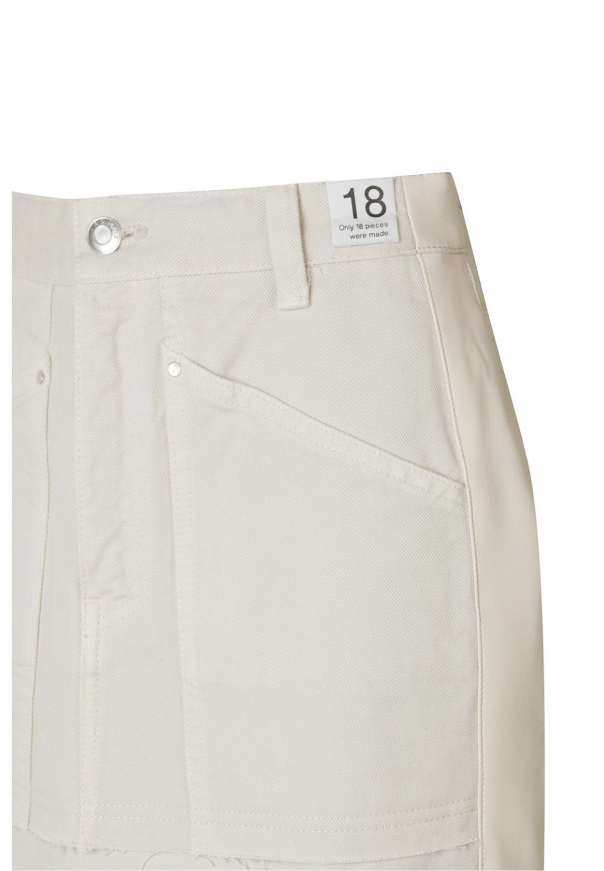 래코드(RECODE) [여성] Back Cutting Denim Long Skirt_R0KAS23004GYX