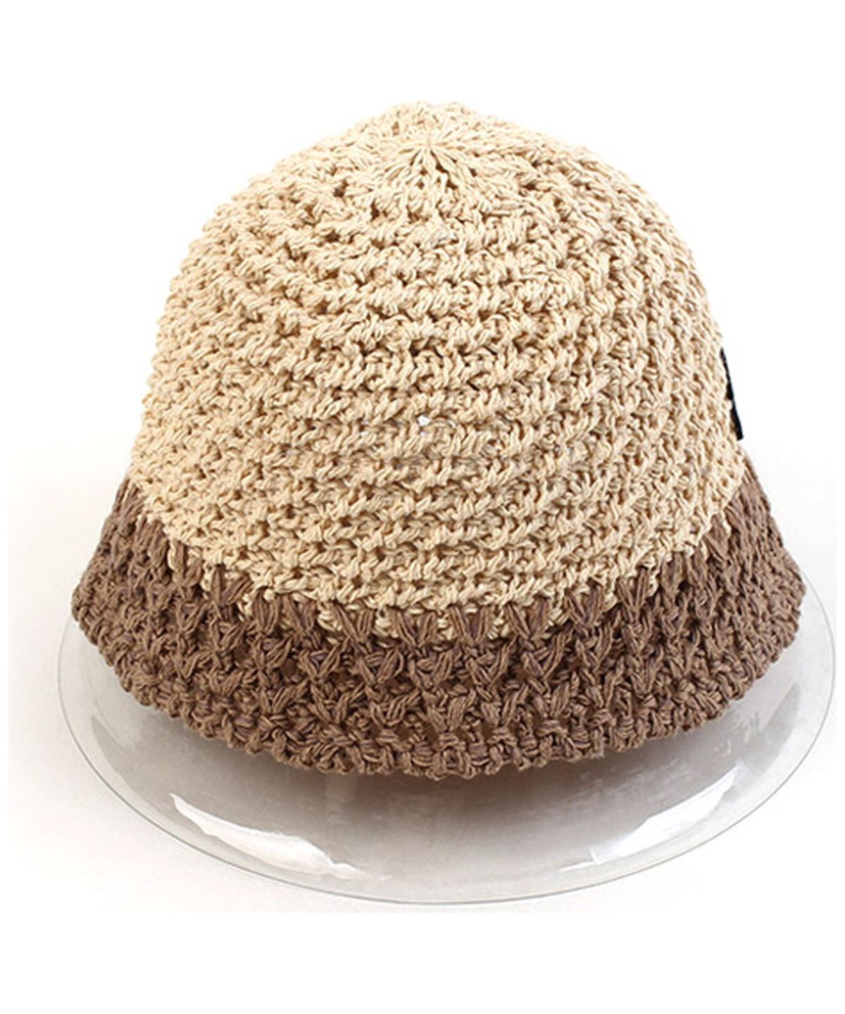 유니버셜 케미스트리(UNIVERSAL CHEMISTRY) Summer Twotone Brown Bucket Hat 여름버킷햇