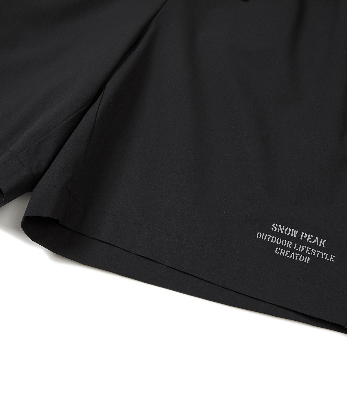 스노우피크 어패럴(SNOWPEAK APPAREL) 프로 밴드 쇼츠 Black (S23MMTHP30)