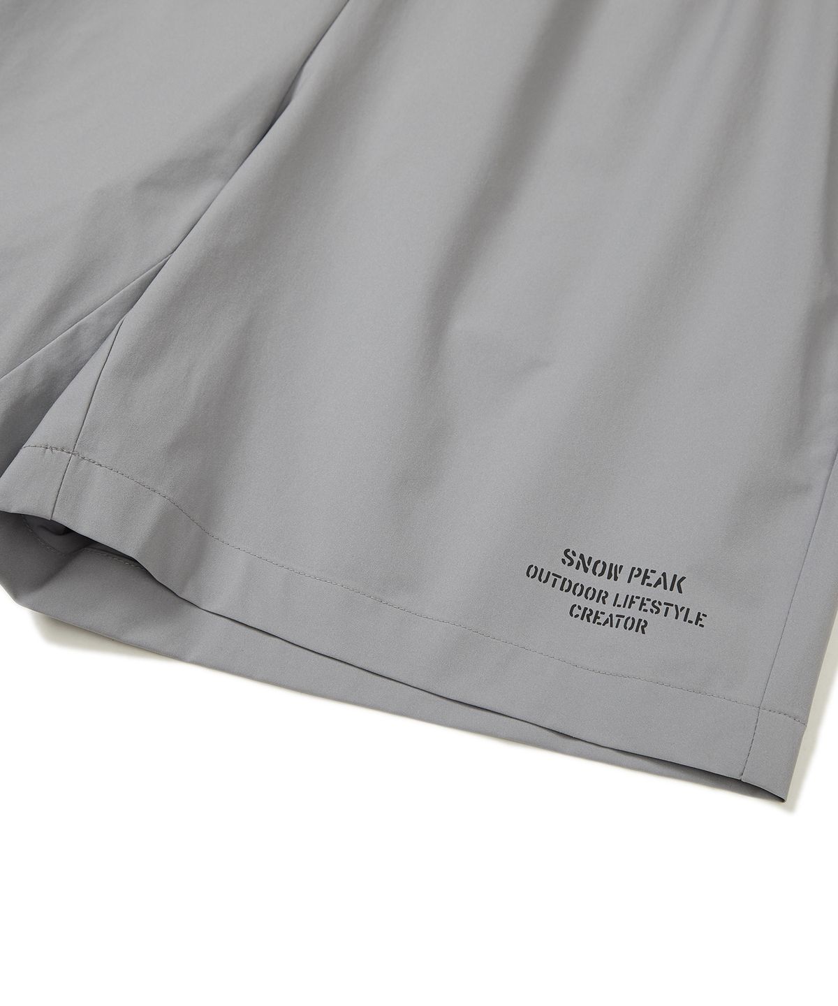스노우피크 어패럴(SNOWPEAK APPAREL) 프로 밴드 쇼츠 Gray (S23MMTHP30)