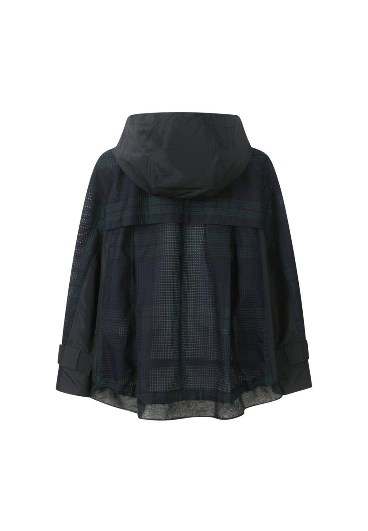 래코드(RECODE) [여성] Detachable Hood Mesh Outer_RQUAS23502BKX