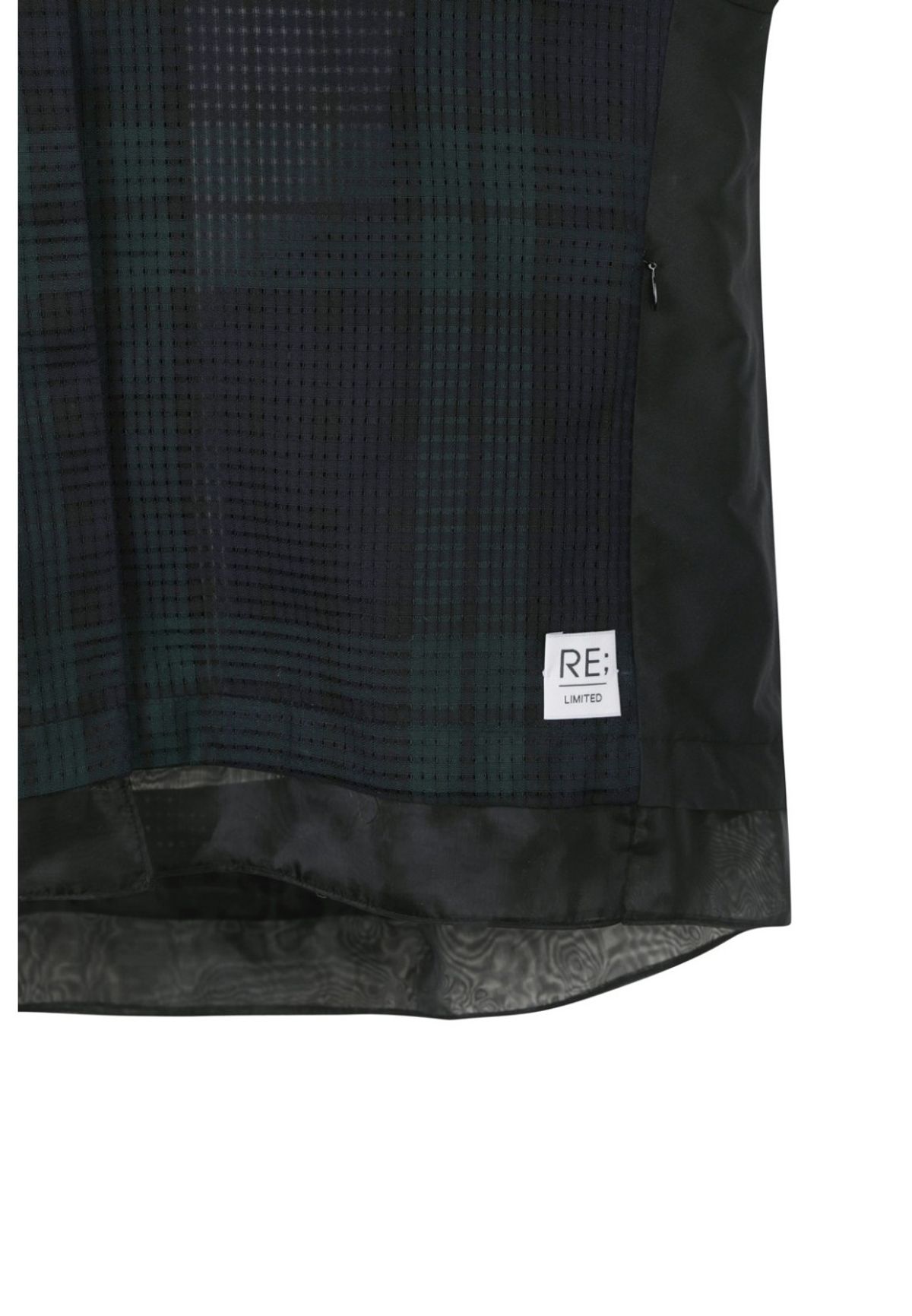 래코드(RECODE) [여성] Detachable Hood Mesh Outer_RQUAS23502BKX