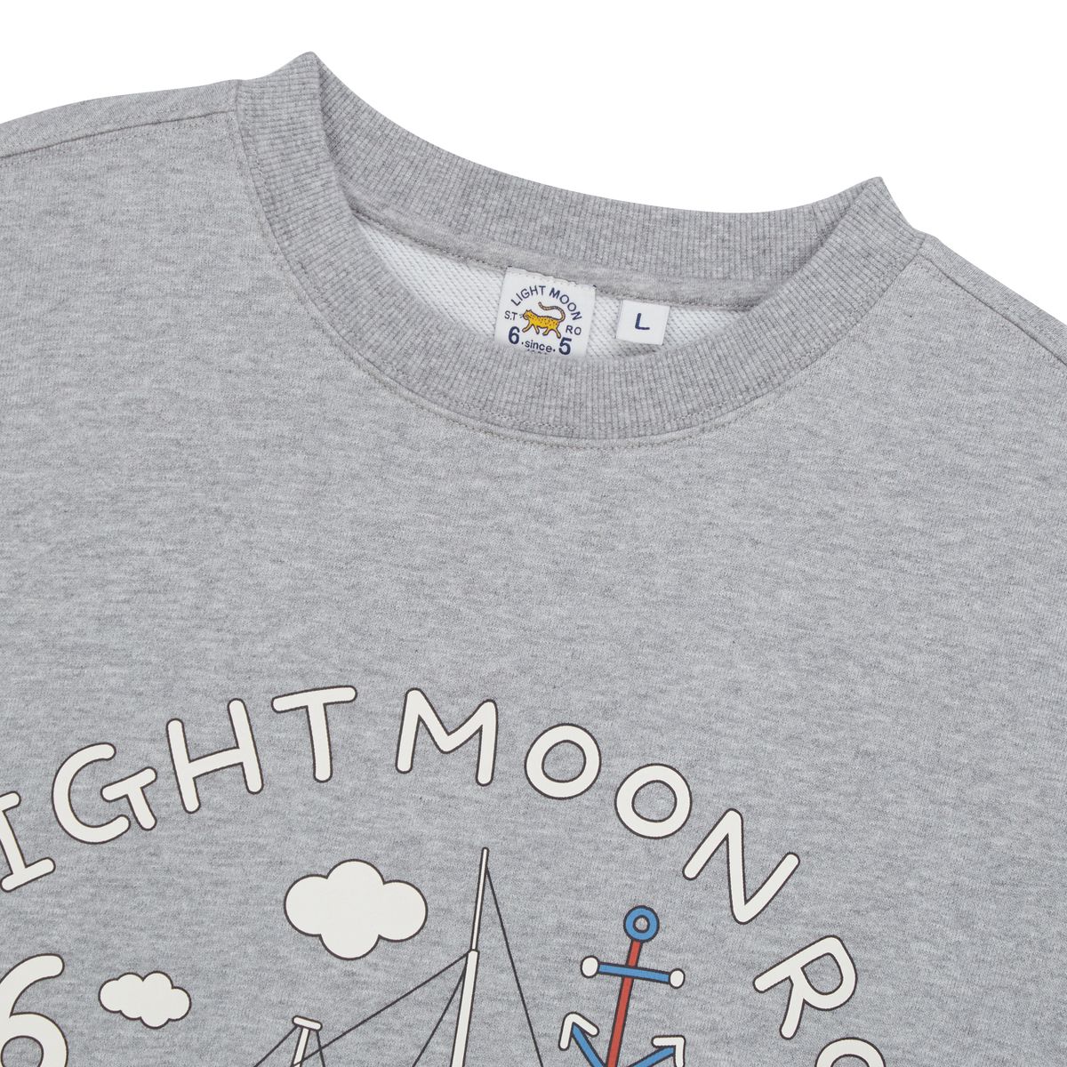 엘엠알(LMR) ARCH GRAPHIC OVERFIT MTM GREY