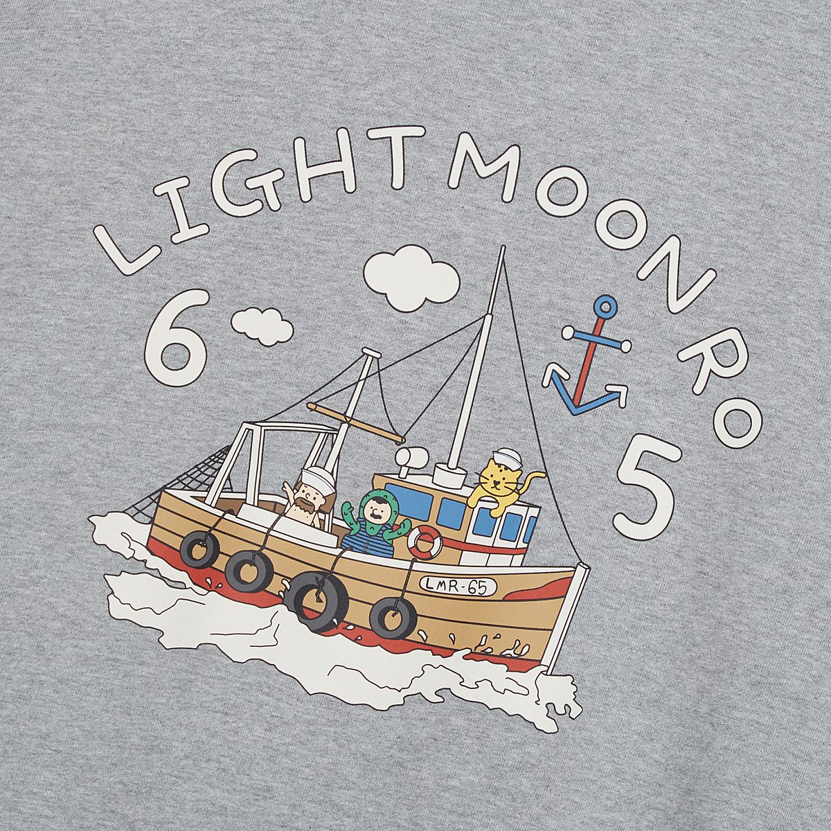 엘엠알(LMR) ARCH GRAPHIC OVERFIT MTM GREY