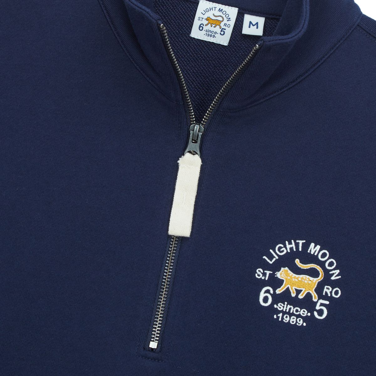 엘엠알(LMR) SYMBOL HALF ZIPUP MTM NAVY