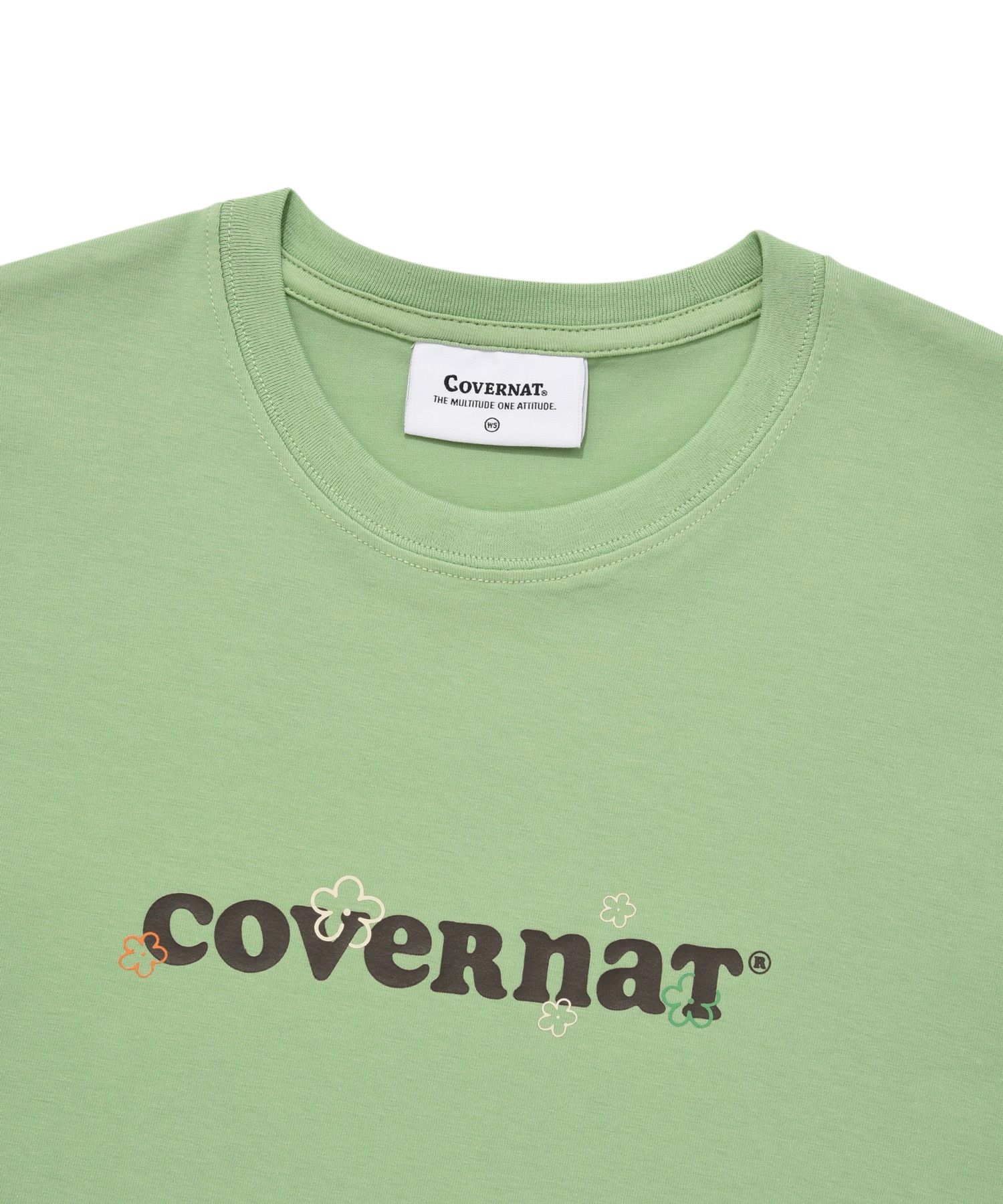 ☆23SS☆【COVERNAT】☆Women Crop Sketch Logo Baby T-shir.t☆ MUSINSA | COVERNAT Woman Crop Sketch Logo Baby T-Shirt Mint