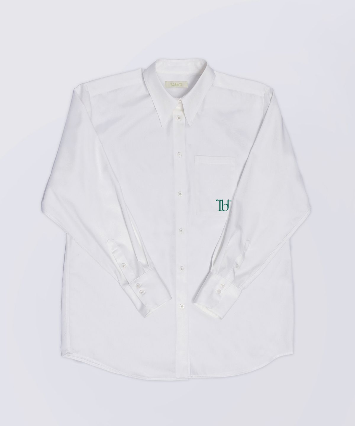 루바티(RUBATI) Rùbati Symbol Pocket Shirt (WHITE)