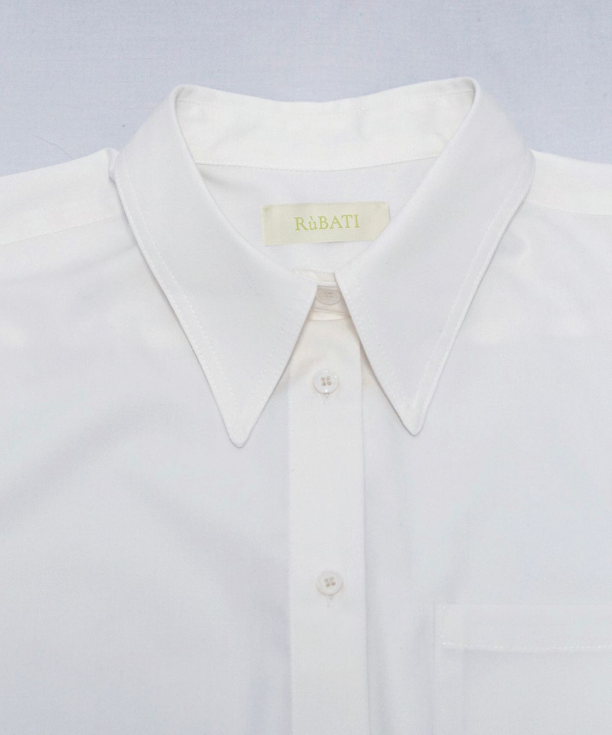 루바티(RUBATI) Rùbati Symbol Pocket Shirt (WHITE)