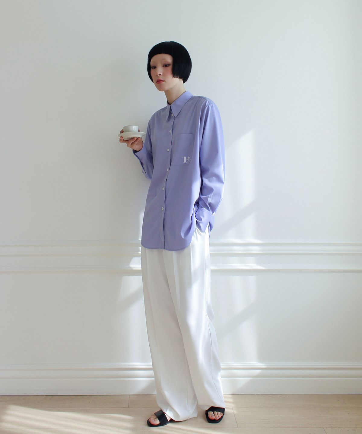 루바티(RUBATI) Rùbati Symbol Pocket Shirt (BLUE)