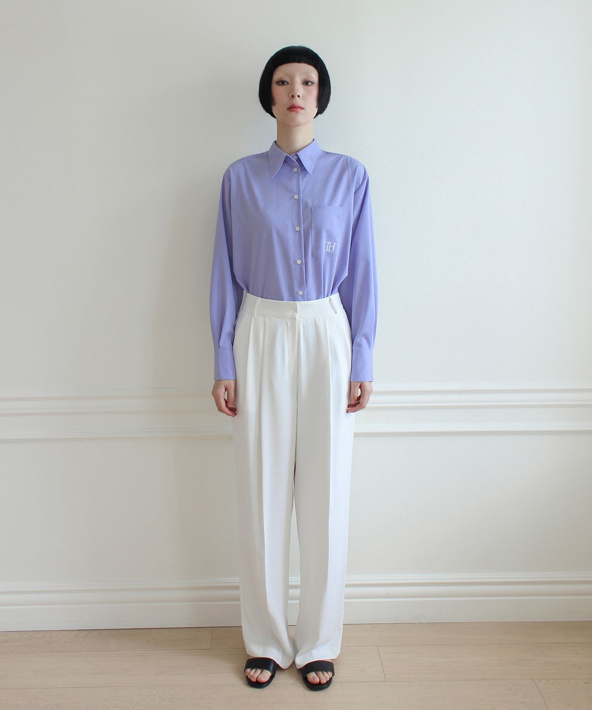 루바티(RUBATI) Rùbati Symbol Pocket Shirt (BLUE)