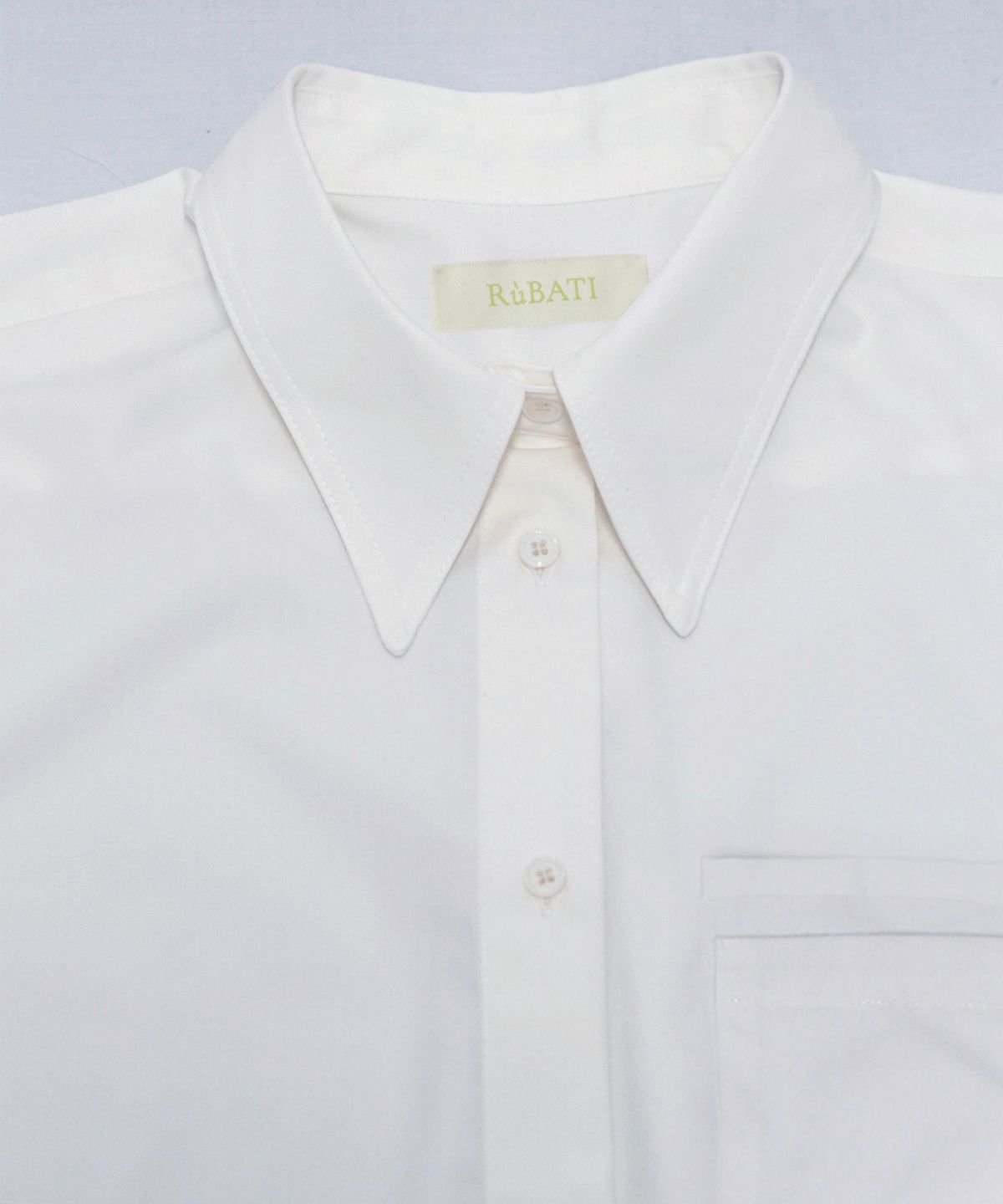 루바티(RUBATI) Signature Work Shirt (WHITE)