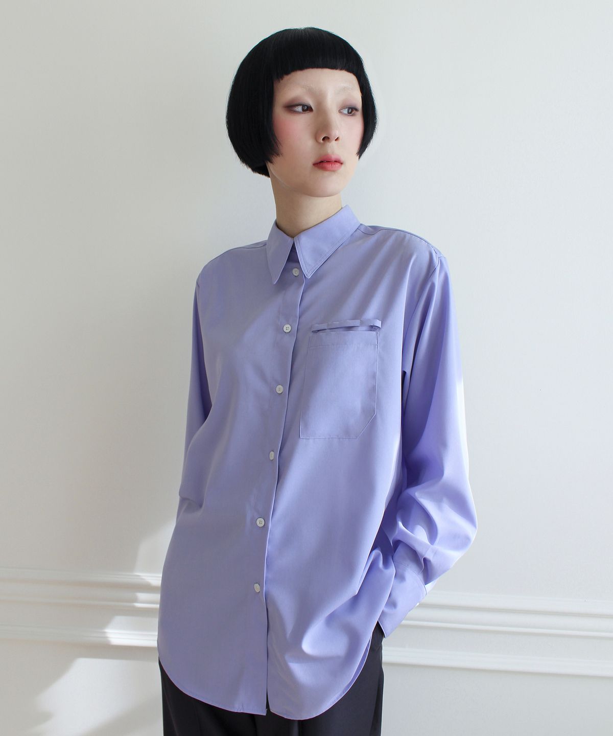 루바티(RUBATI) Signature Work Shirt (BLUE)
