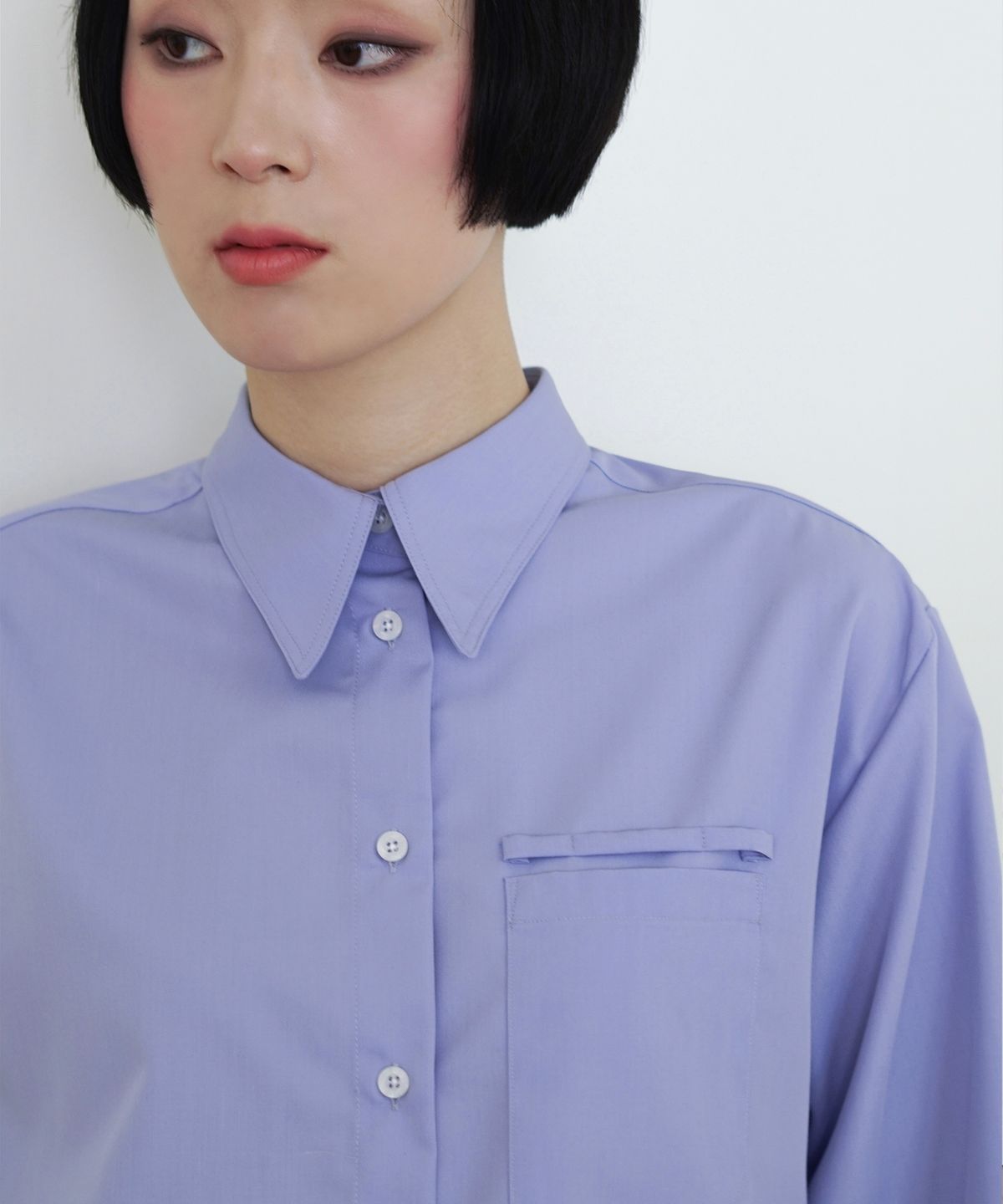 루바티(RUBATI) Signature Work Shirt (BLUE)