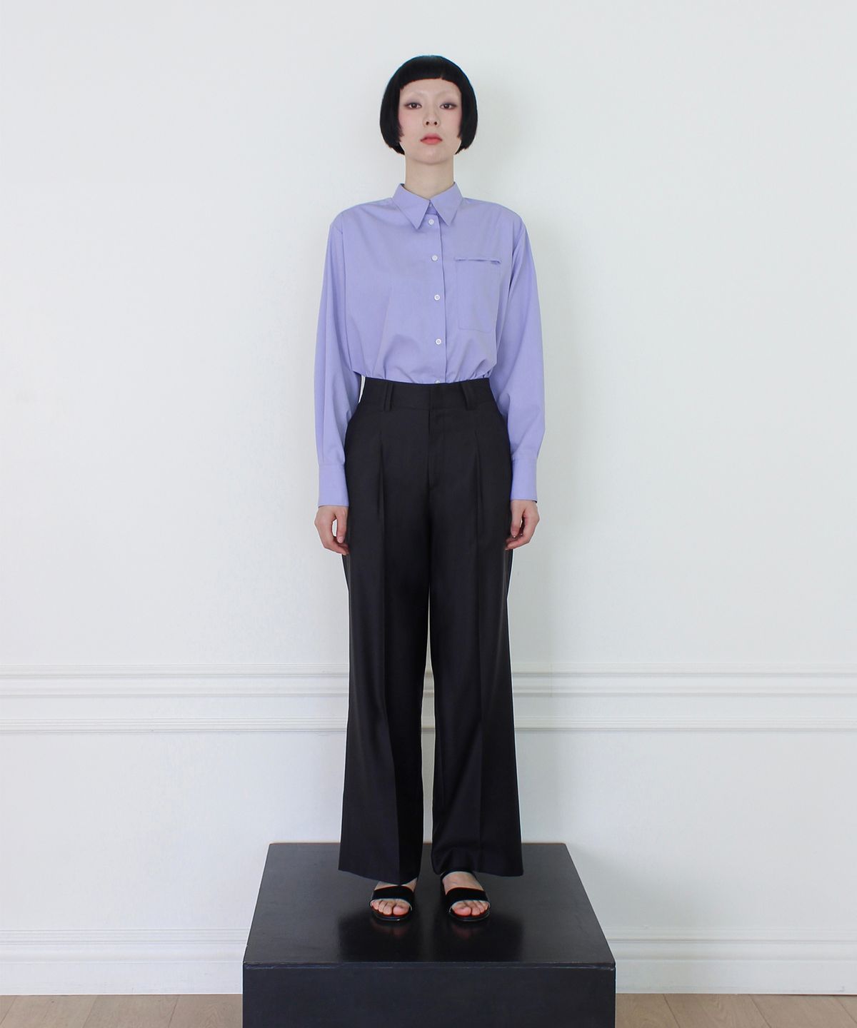 루바티(RUBATI) Signature Work Shirt (BLUE)