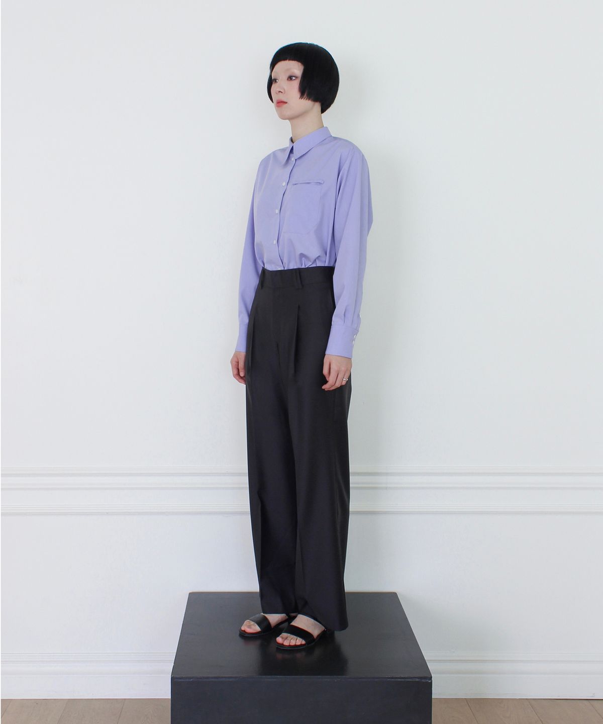 루바티(RUBATI) Signature Work Shirt (BLUE)