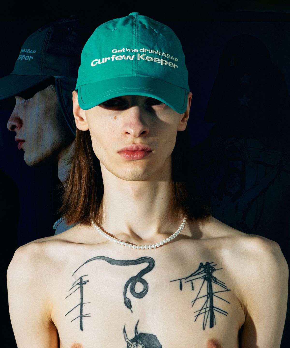 스컬프터(SCULPTOR) Keep Swear Earflap Cap Mint