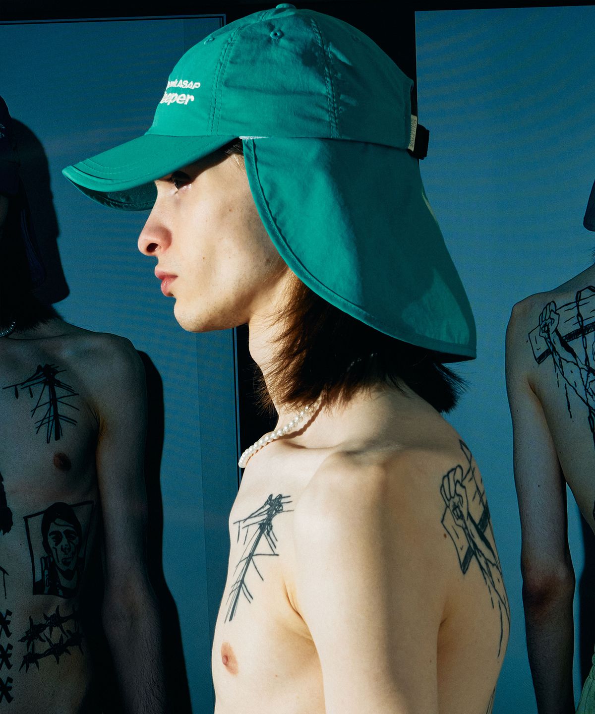 스컬프터(SCULPTOR) Keep Swear Earflap Cap Mint