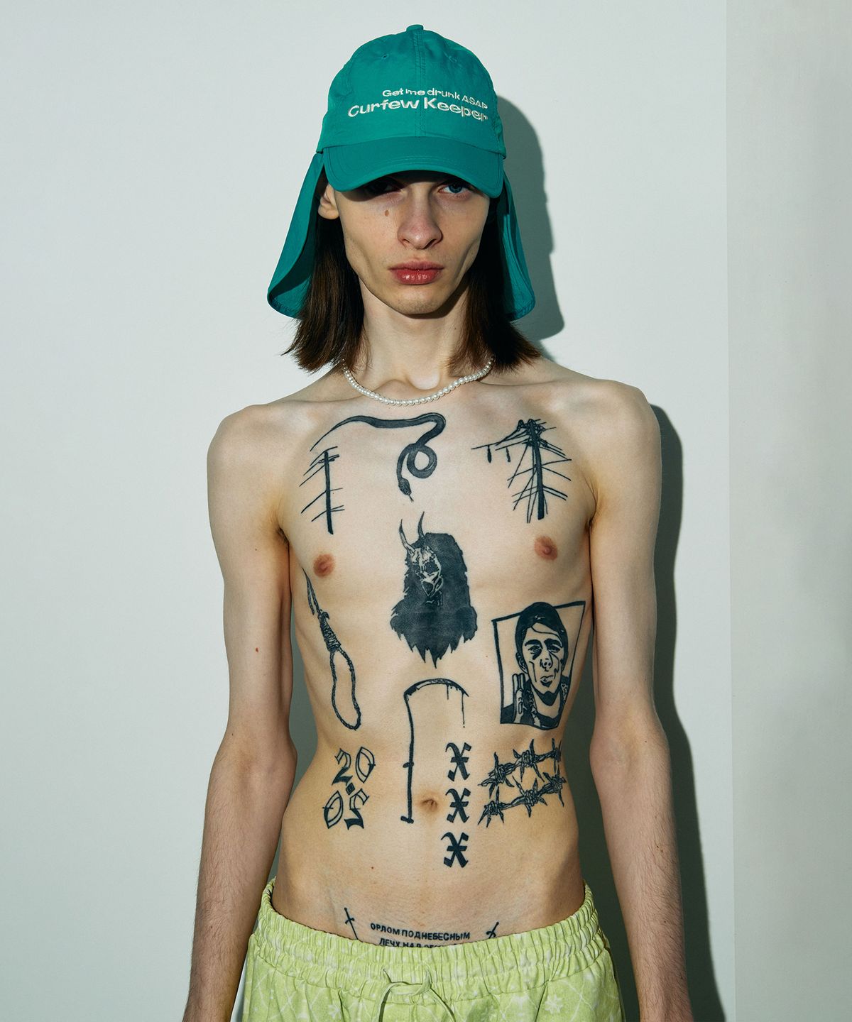 스컬프터(SCULPTOR) Keep Swear Earflap Cap Mint