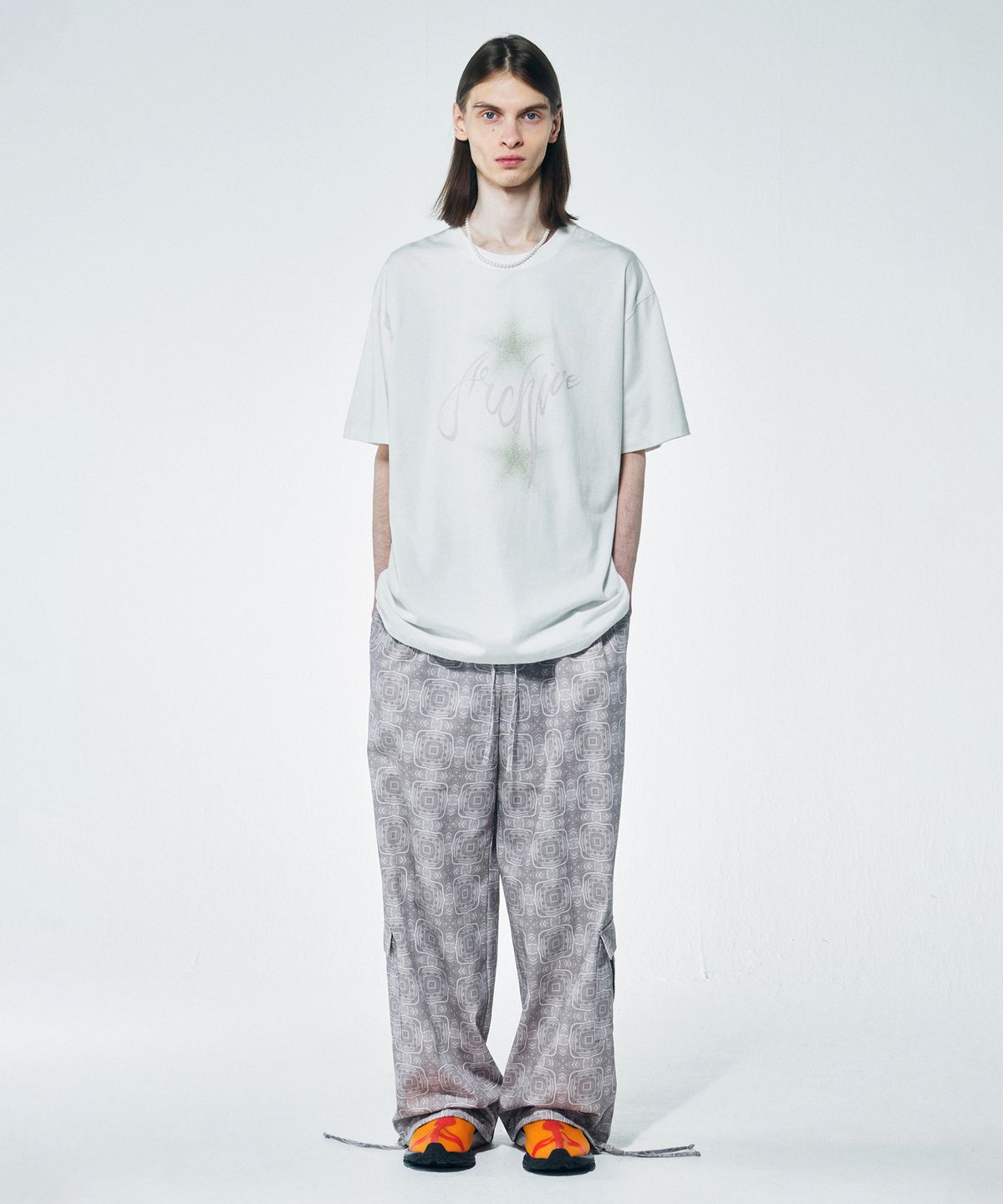 스컬프터(SCULPTOR) Cartolina Cargo Jogger Pants Vintage Gray