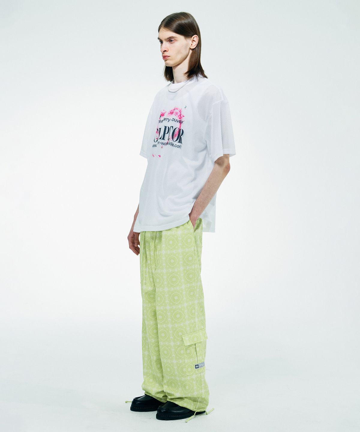 스컬프터(SCULPTOR) Cartolina Cargo Jogger Pants Lime