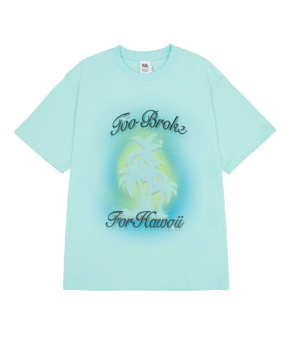 스컬프터(SCULPTOR) Summer is expensive Tee Mint