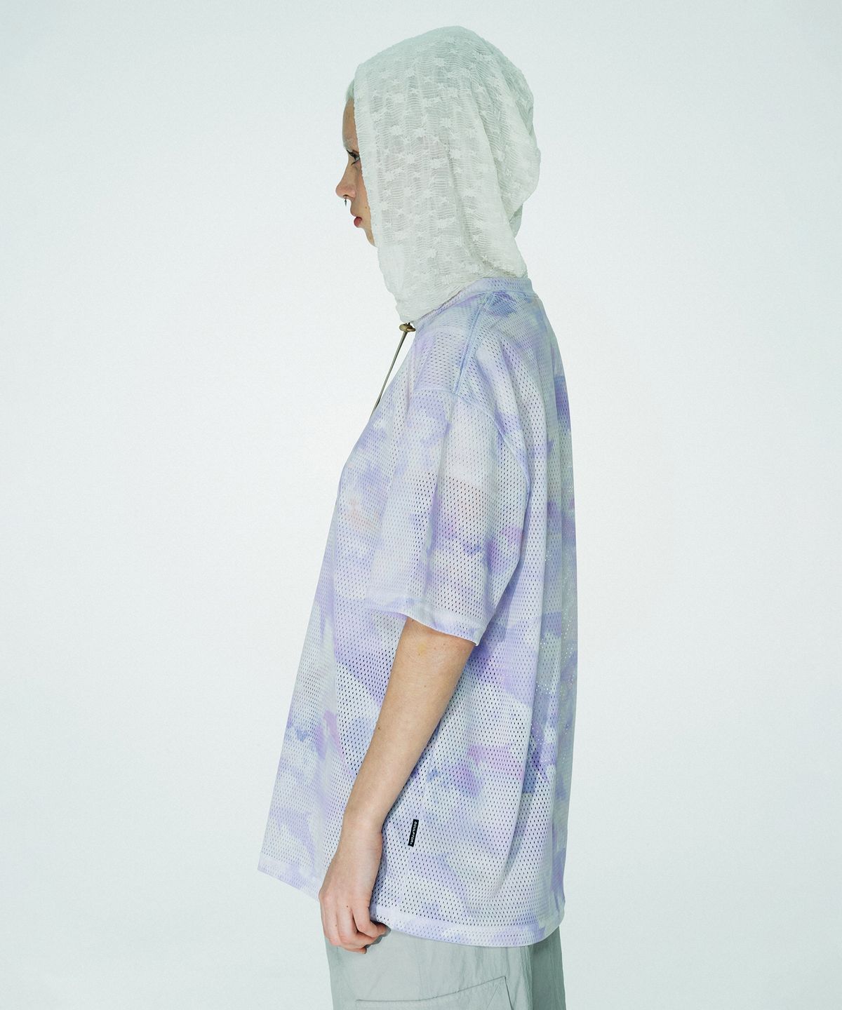 스컬프터(SCULPTOR) Cloudy Ocean Tee Pink Cloud