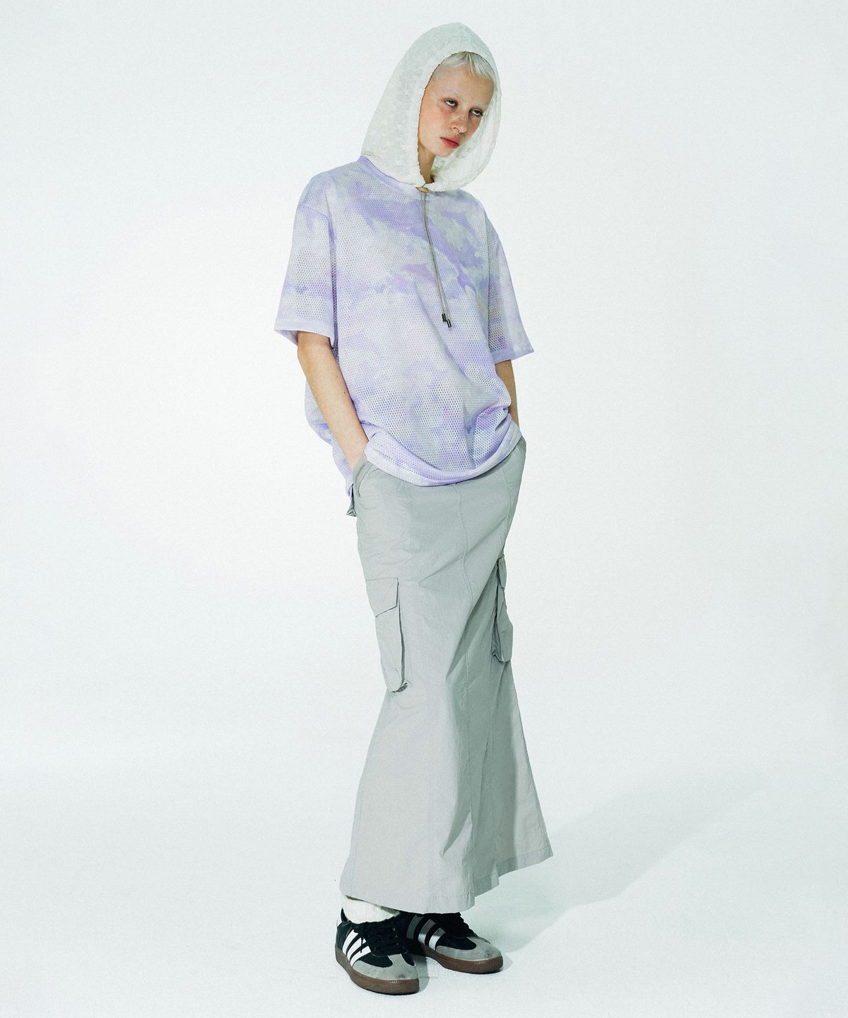 스컬프터(SCULPTOR) Cloudy Ocean Tee Pink Cloud