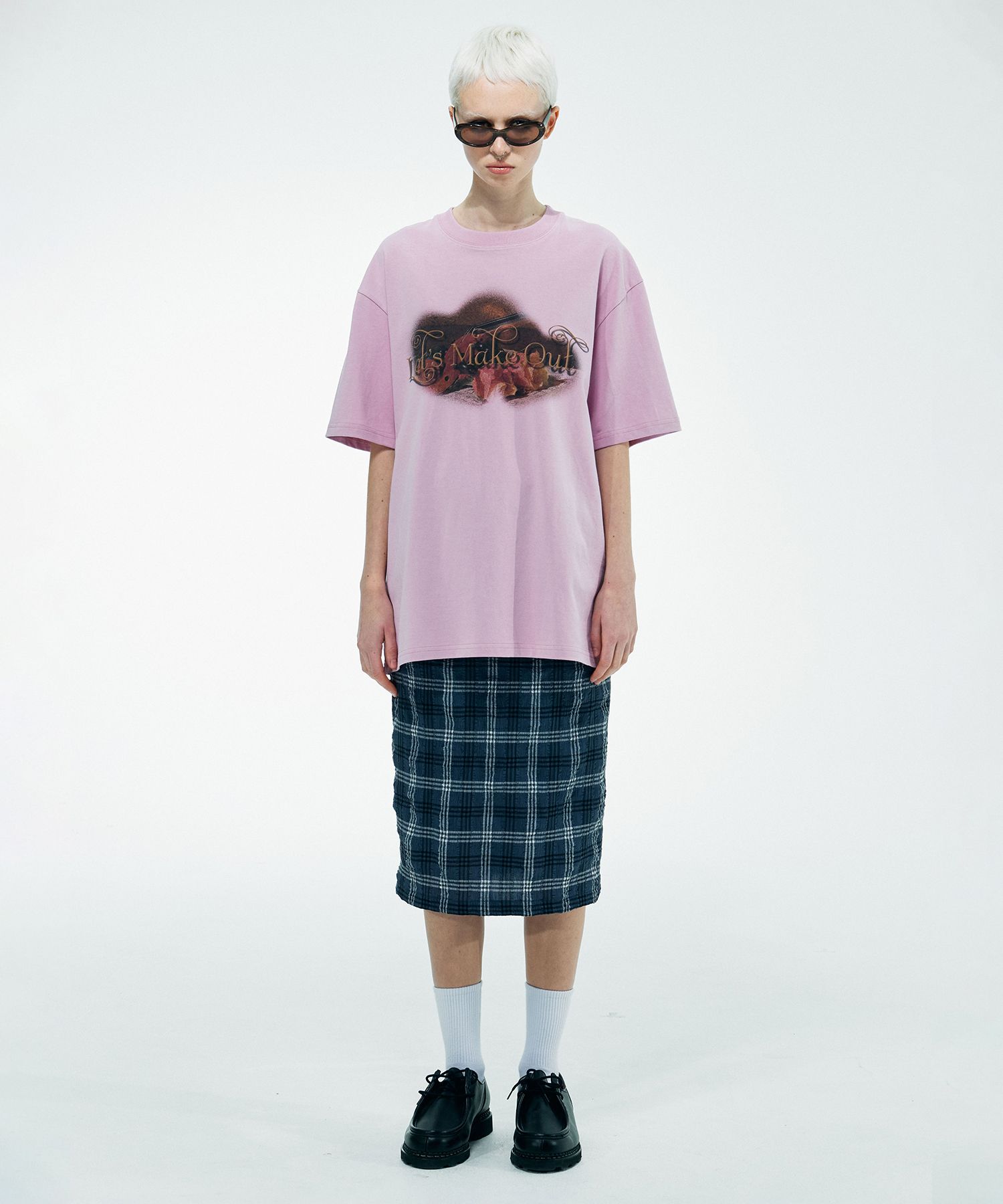 ★SCULPTOR★ Love Energy Tee Beige SC23S268BE MUSINSA | SCULPTOR Love Energy Tee Lilac