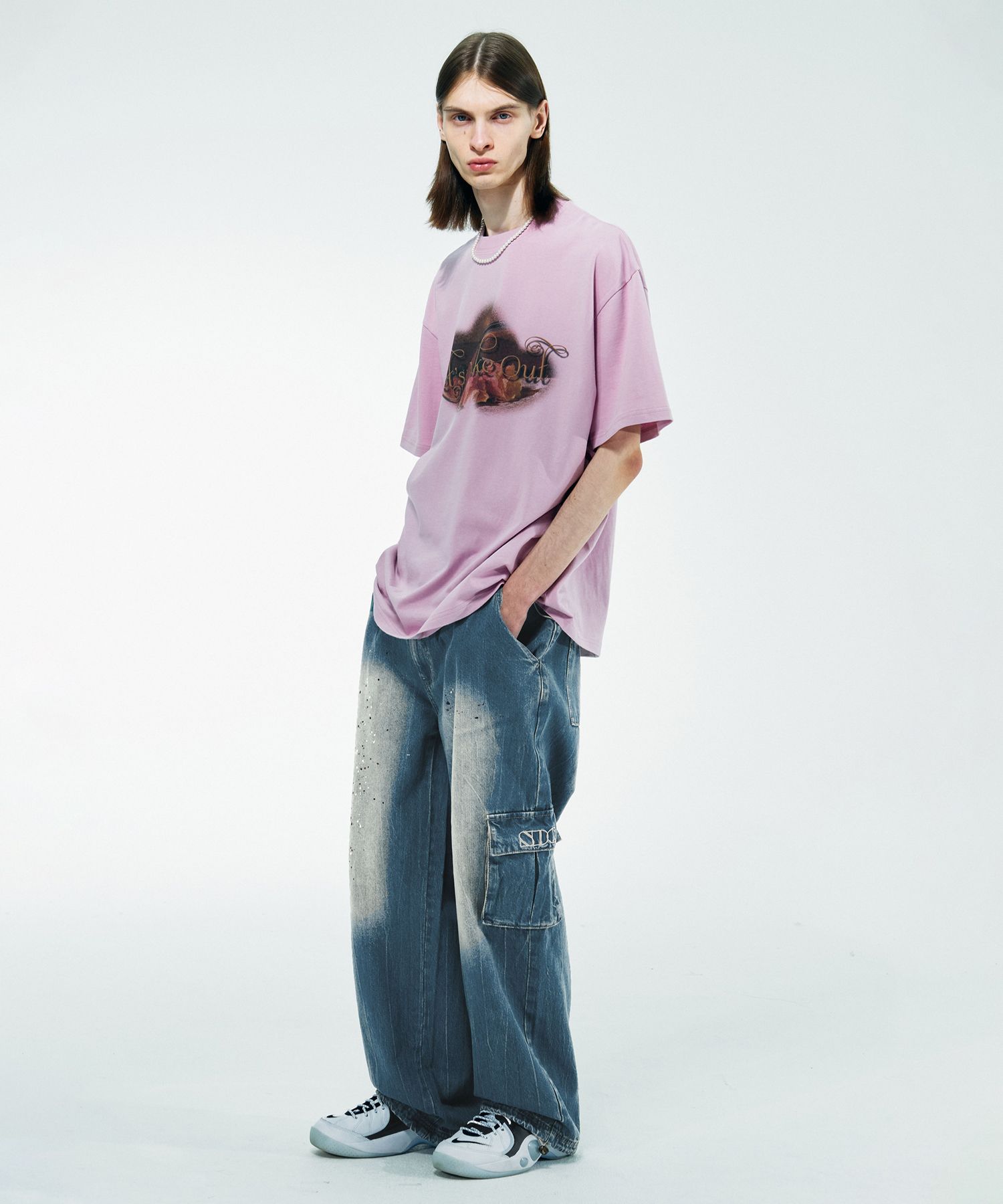 MUSINSA | SCULPTOR Love Energy Tee Lilac