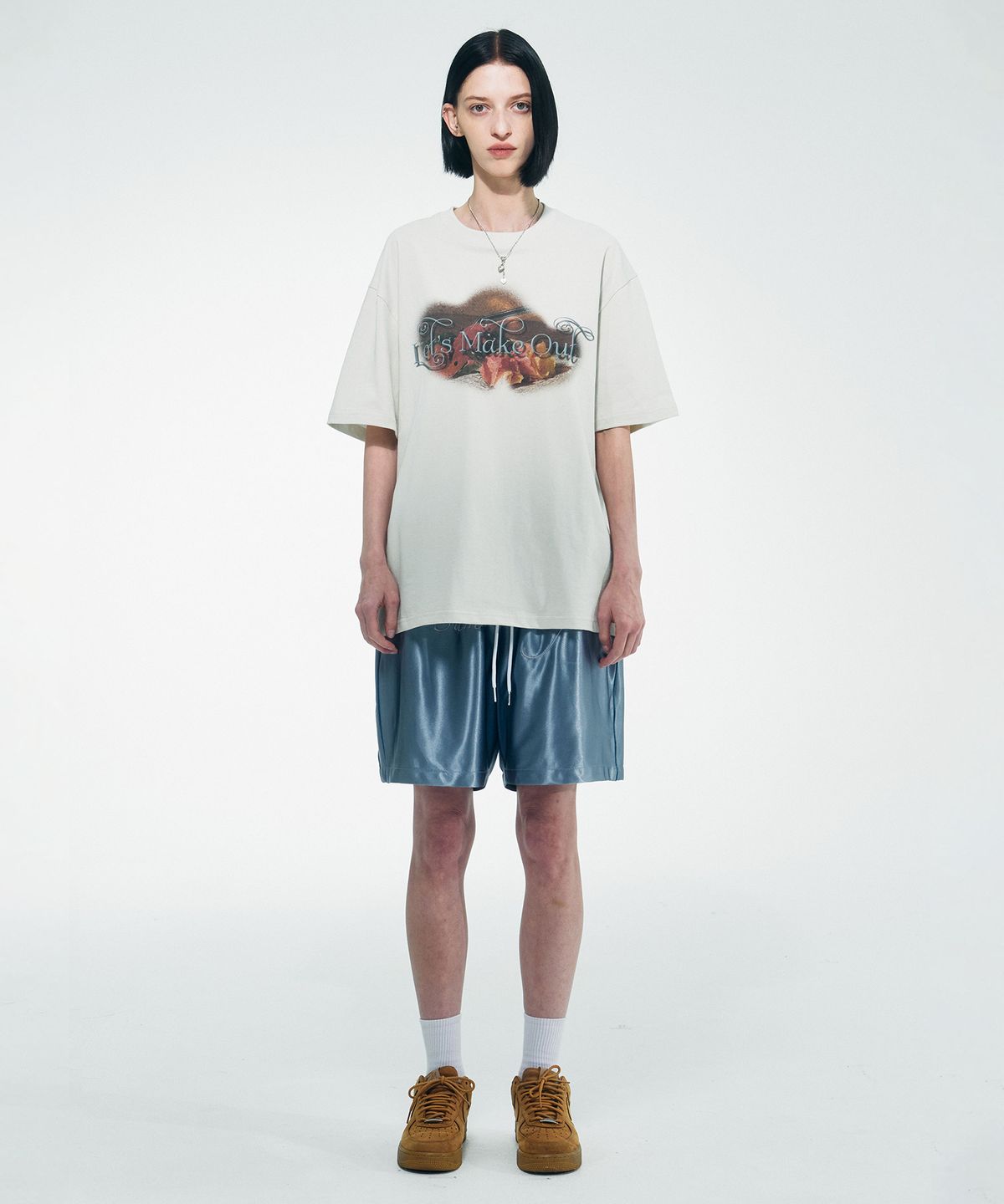스컬프터(SCULPTOR) Love Energy Tee Dirty White