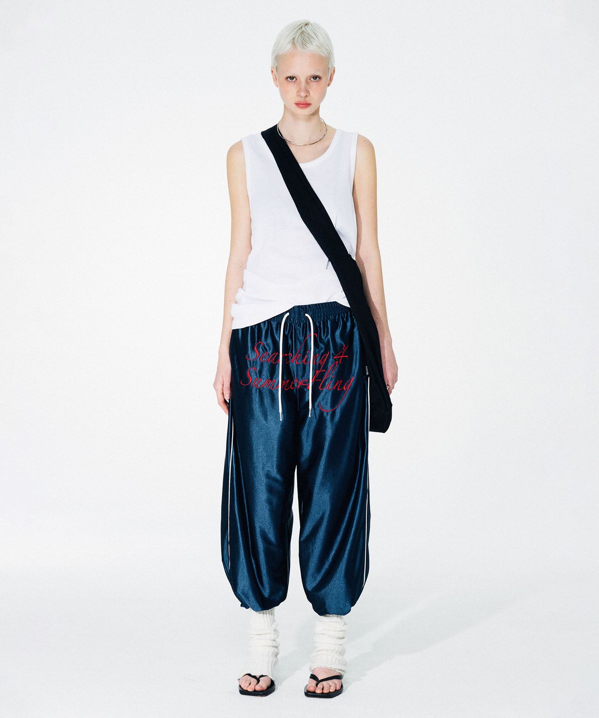 스컬프터(SCULPTOR) Hopeful Summer pants Navy