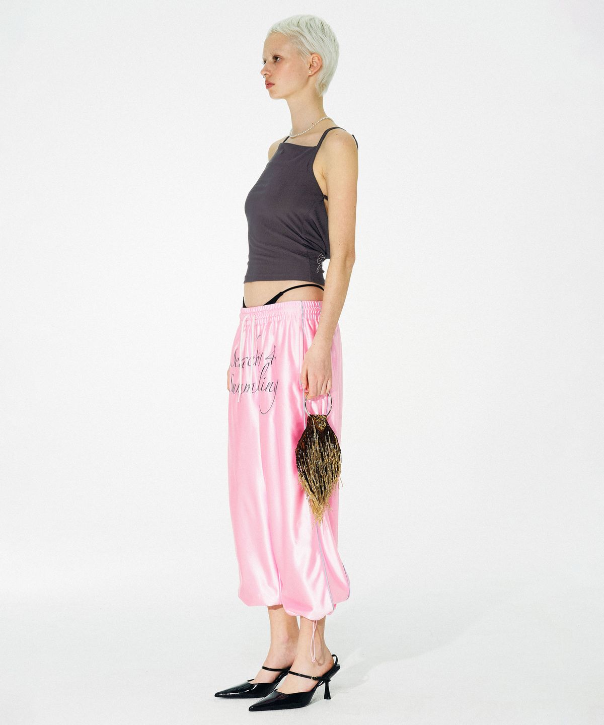 스컬프터(SCULPTOR) Hopeful Summer pants Pink