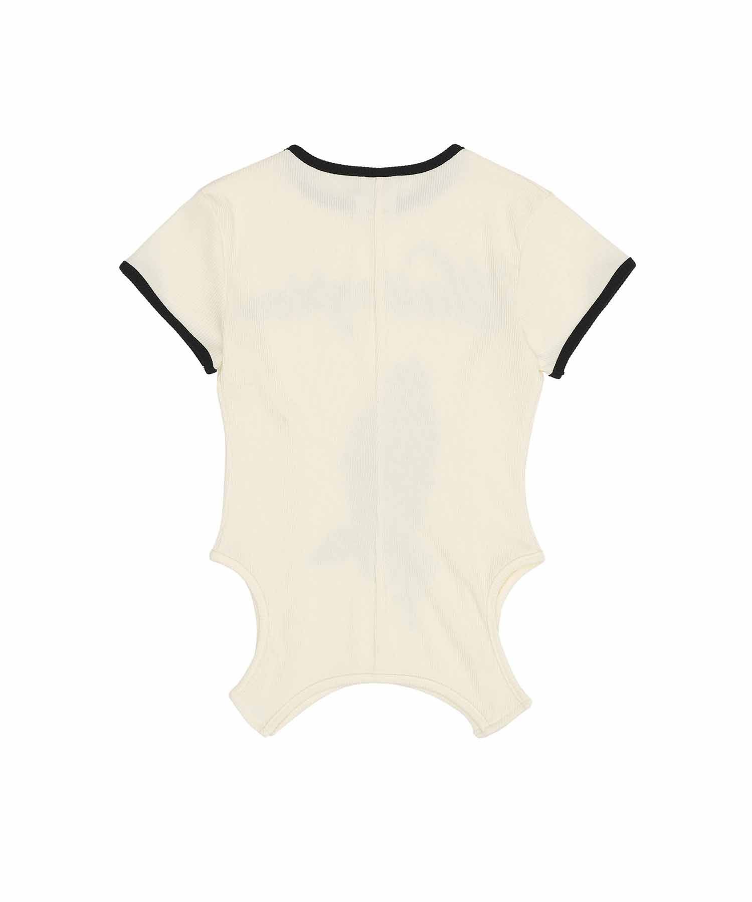 限定セールをすべて MUSINSA公式 | SCULPTOR Corset Line Tee White トップス