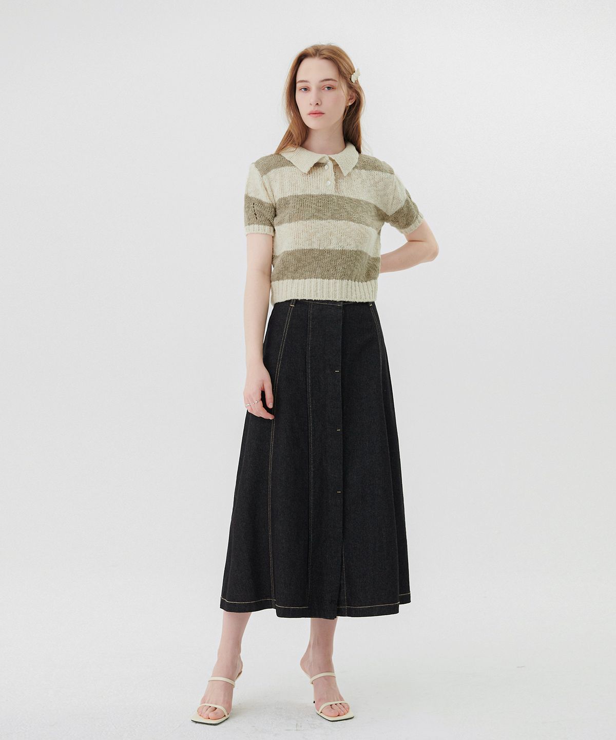 판도라핏(PANDORAFIT) Monopoly Long Skirt