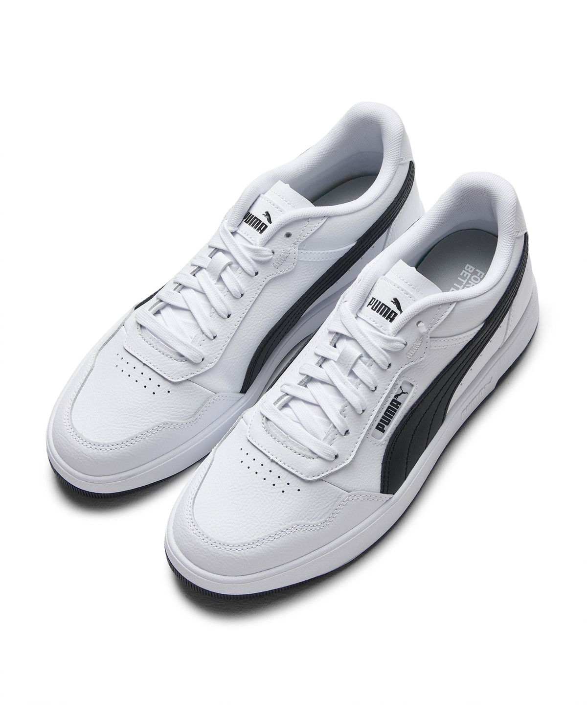 푸마(PUMA) 코트 울트라 - 화이트:블랙 / 389368-07