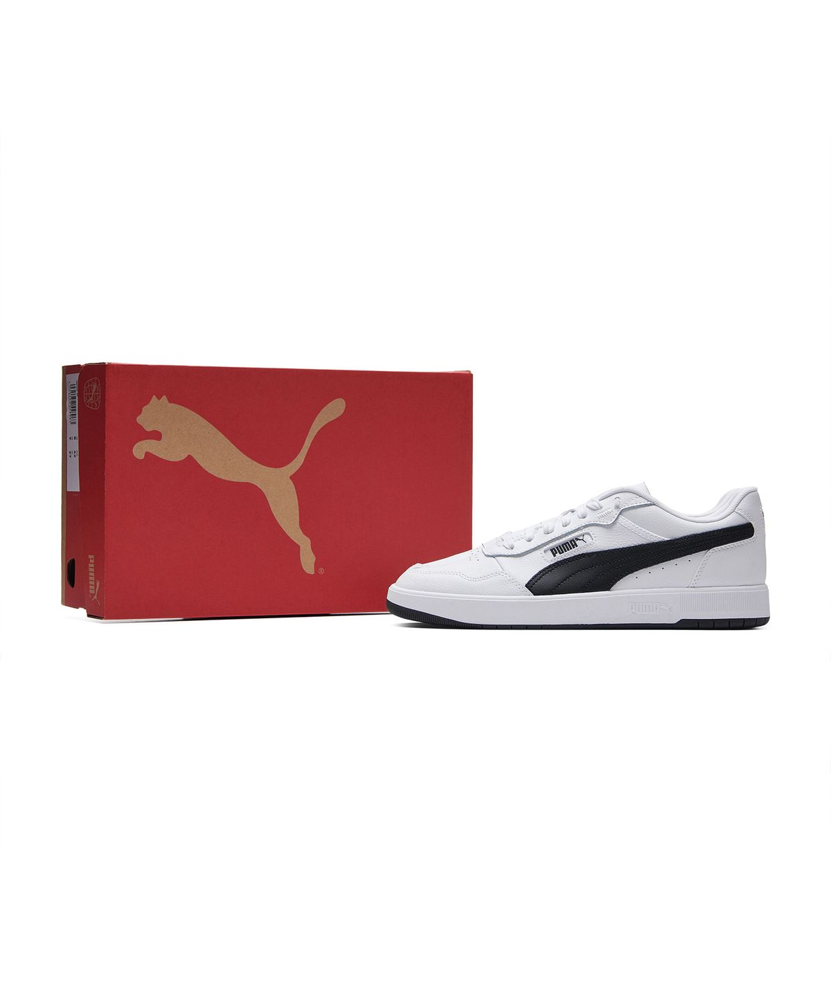 푸마(PUMA) 코트 울트라 - 화이트:블랙 / 389368-07