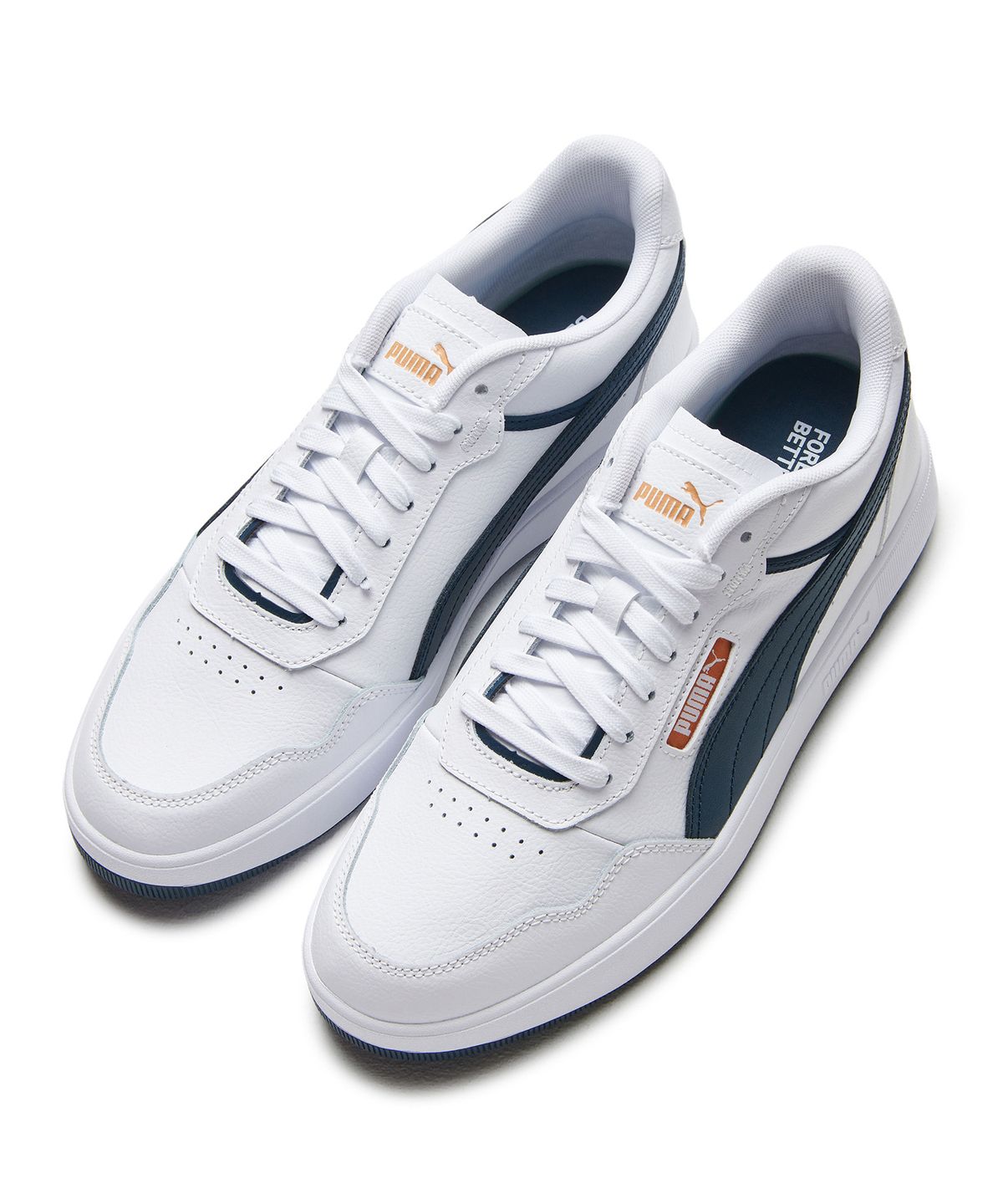 푸마(PUMA) 코트 울트라 - 화이트:네이비 / 389368-08