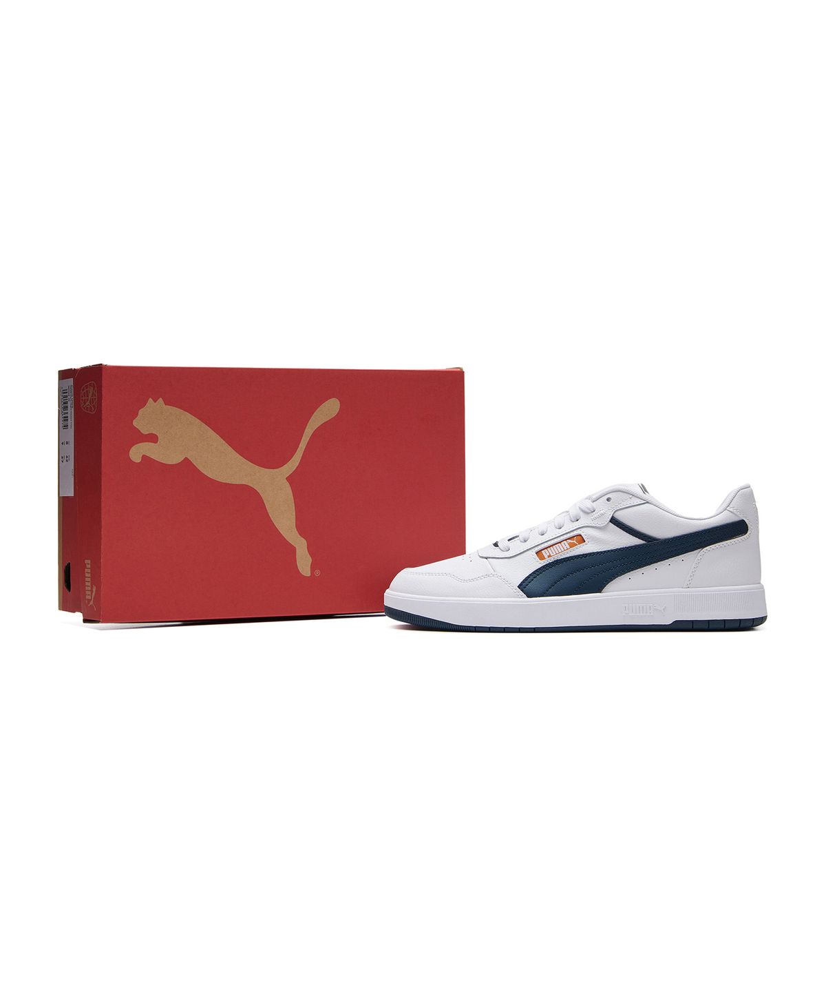 푸마(PUMA) 코트 울트라 - 화이트:네이비 / 389368-08