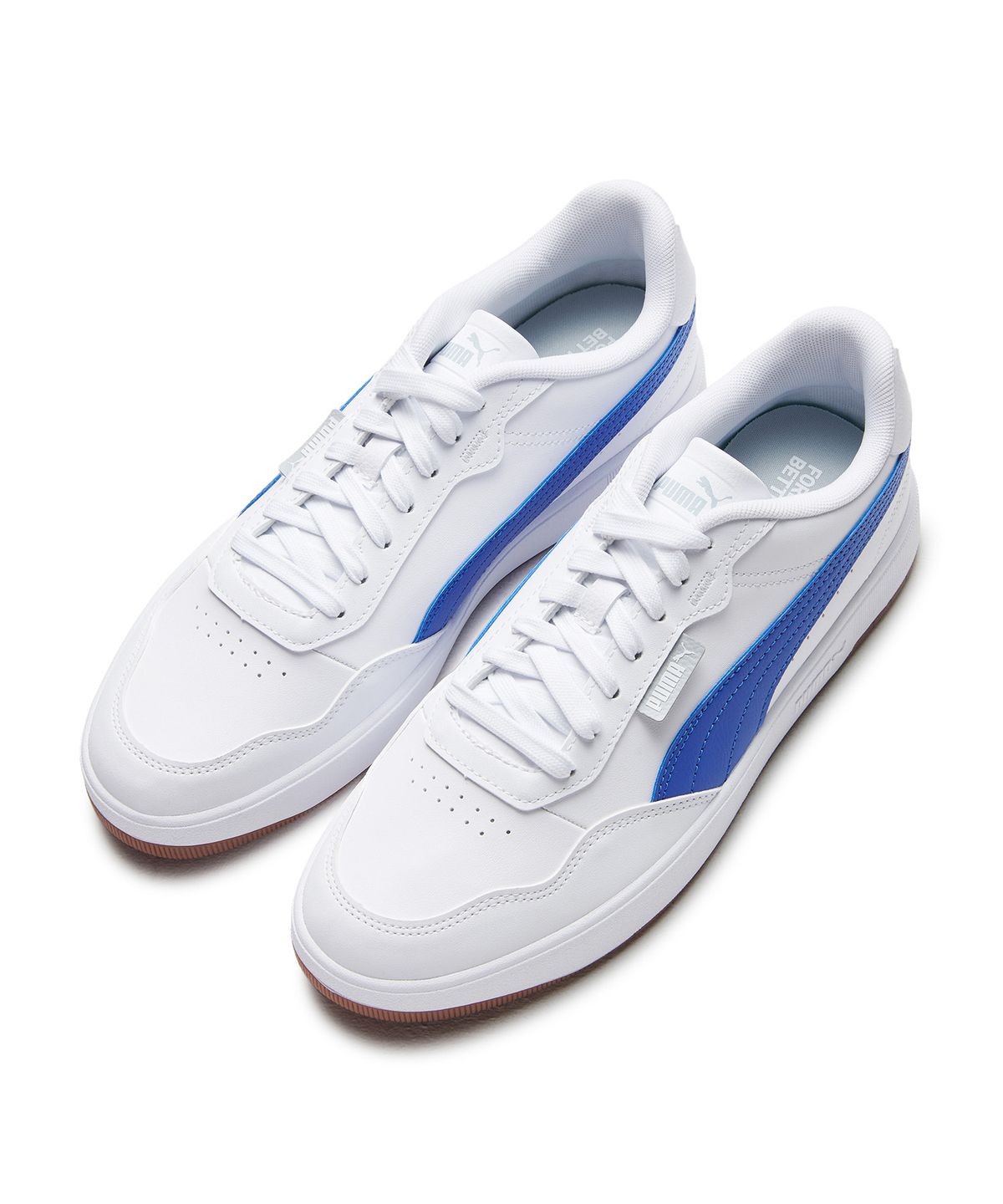 푸마(PUMA) 코트 울트라 라이트 - 화이트:블루 / 389371-04